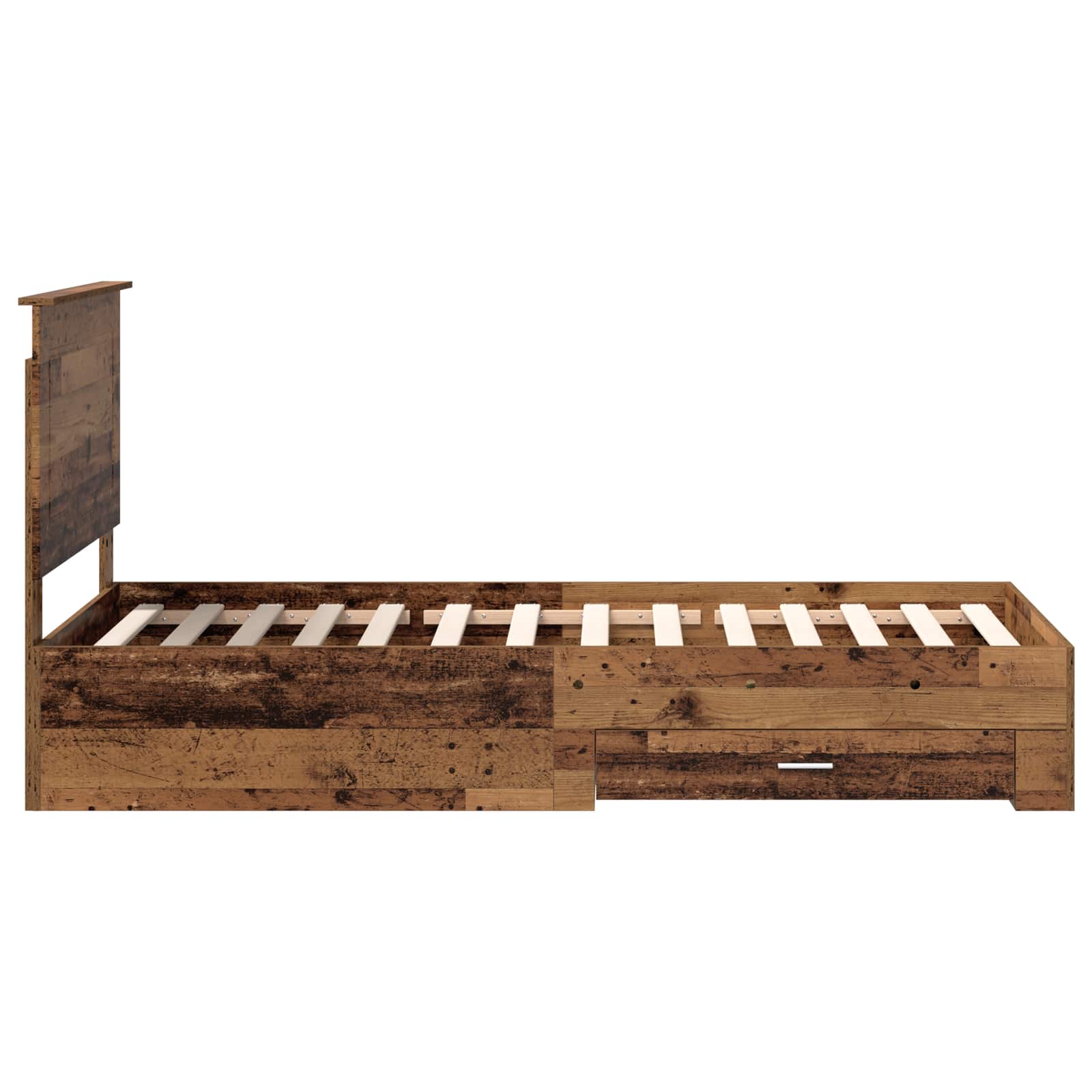 Cadre de lit Bois ancien 90 x 190 cm Bois d'ingénierie - XIOS