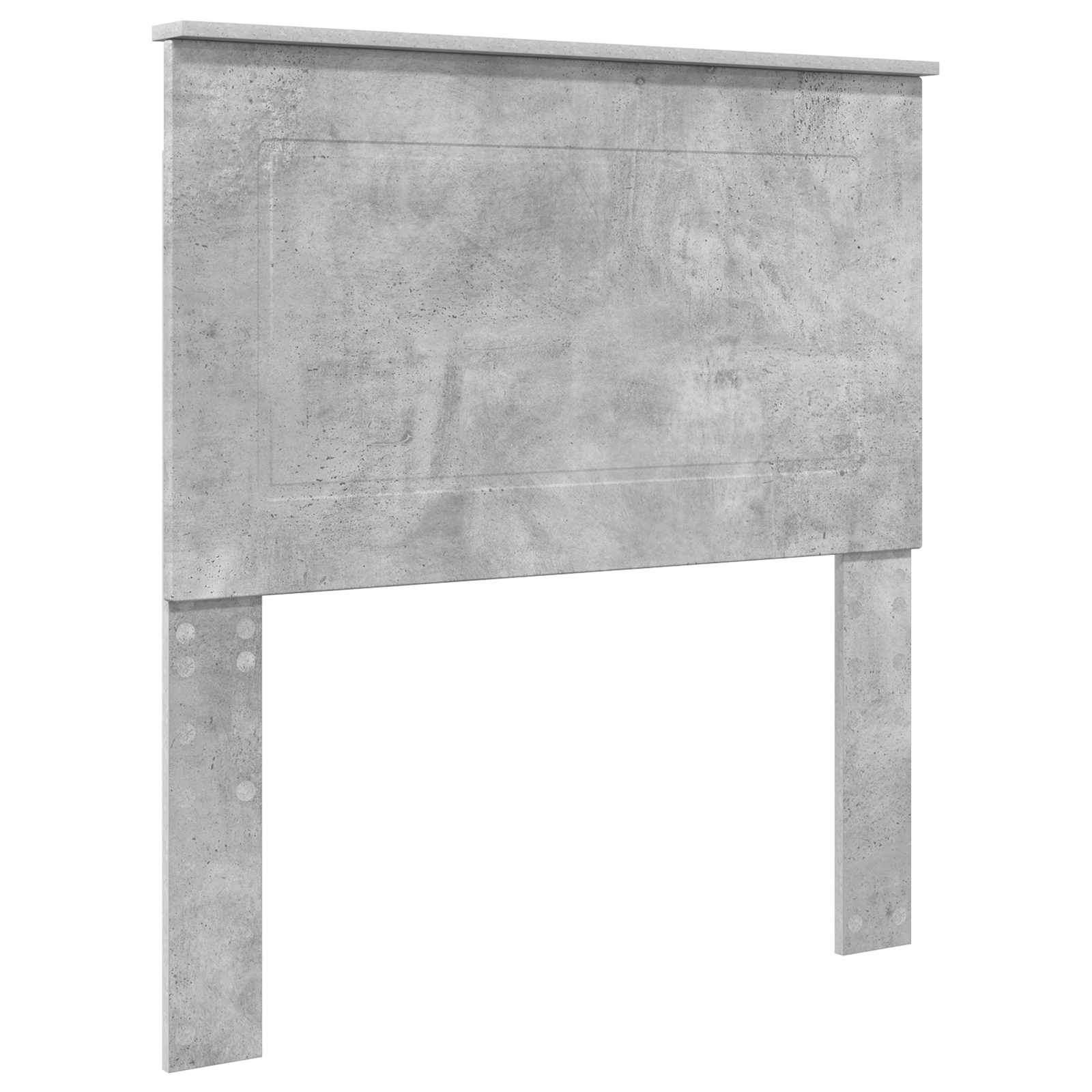 Cadre de lit Gris béton 90 x 200 cm Bois d'ingénierie - XIOS