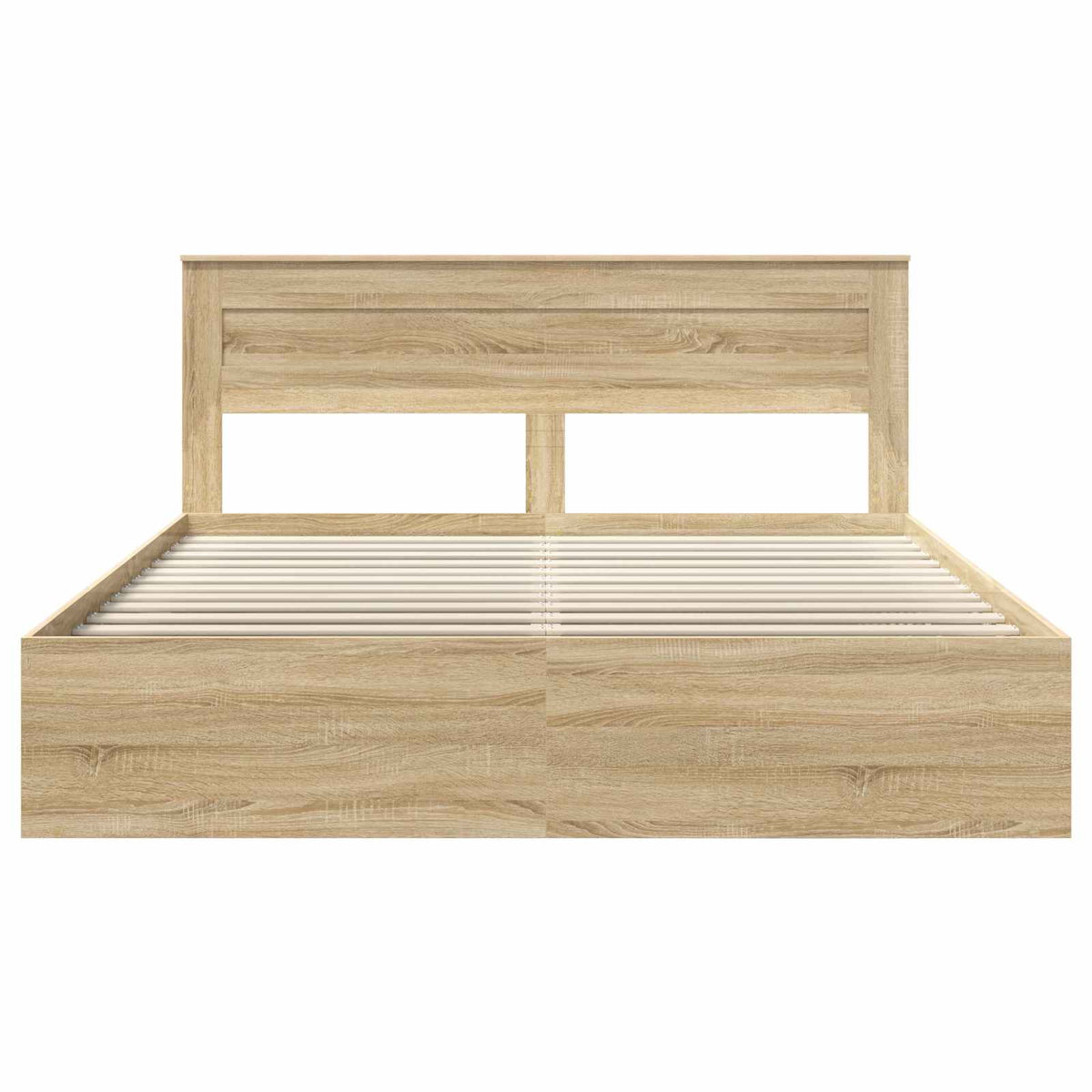 Cadre de lit Sonoma 200 x 200 cm Bois de pin massif