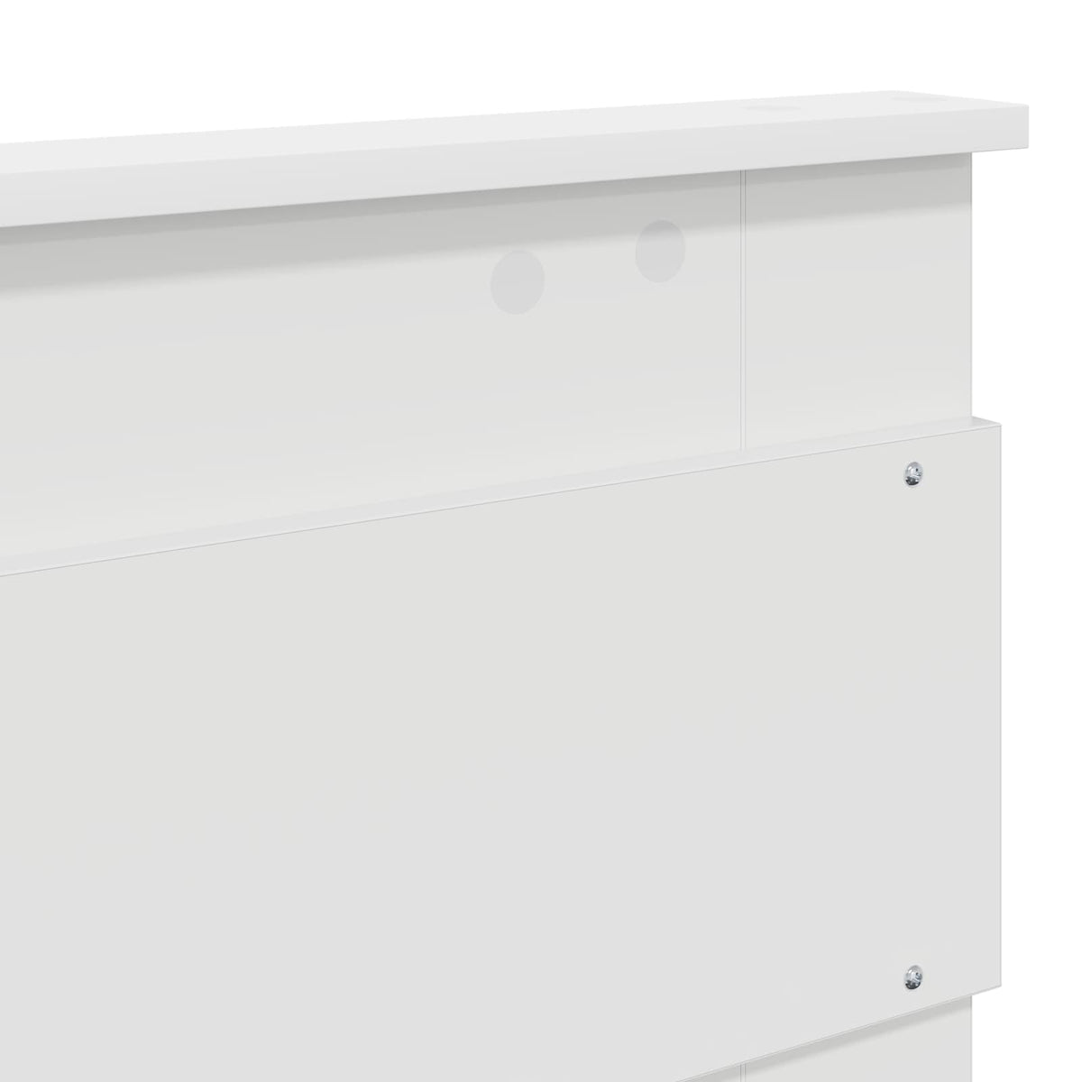 Cadre de lit Blanc 180 x 200 cm Bois de pin massif