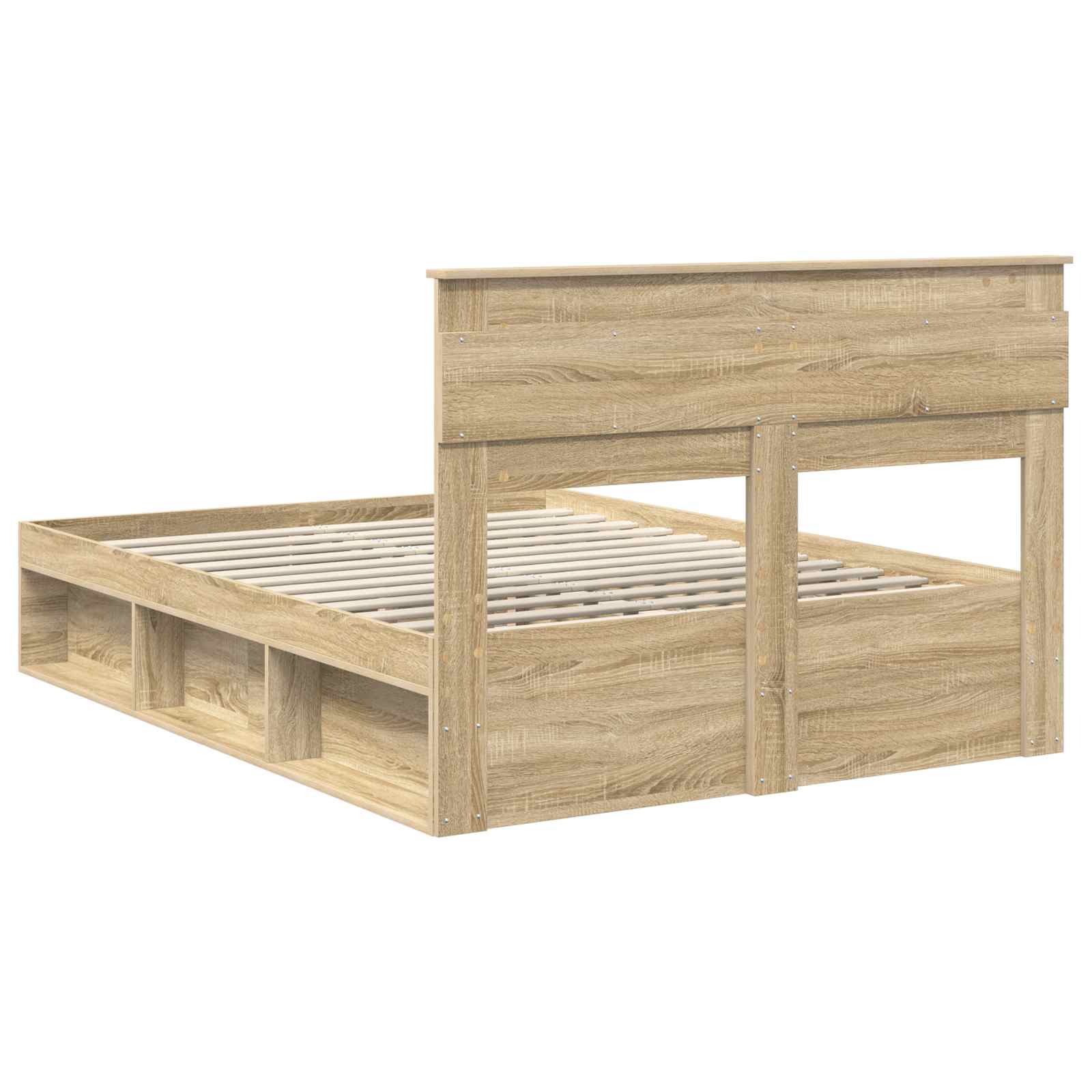 Cadre de lit Sonoma 160 x 200 cm Bois de pin massif