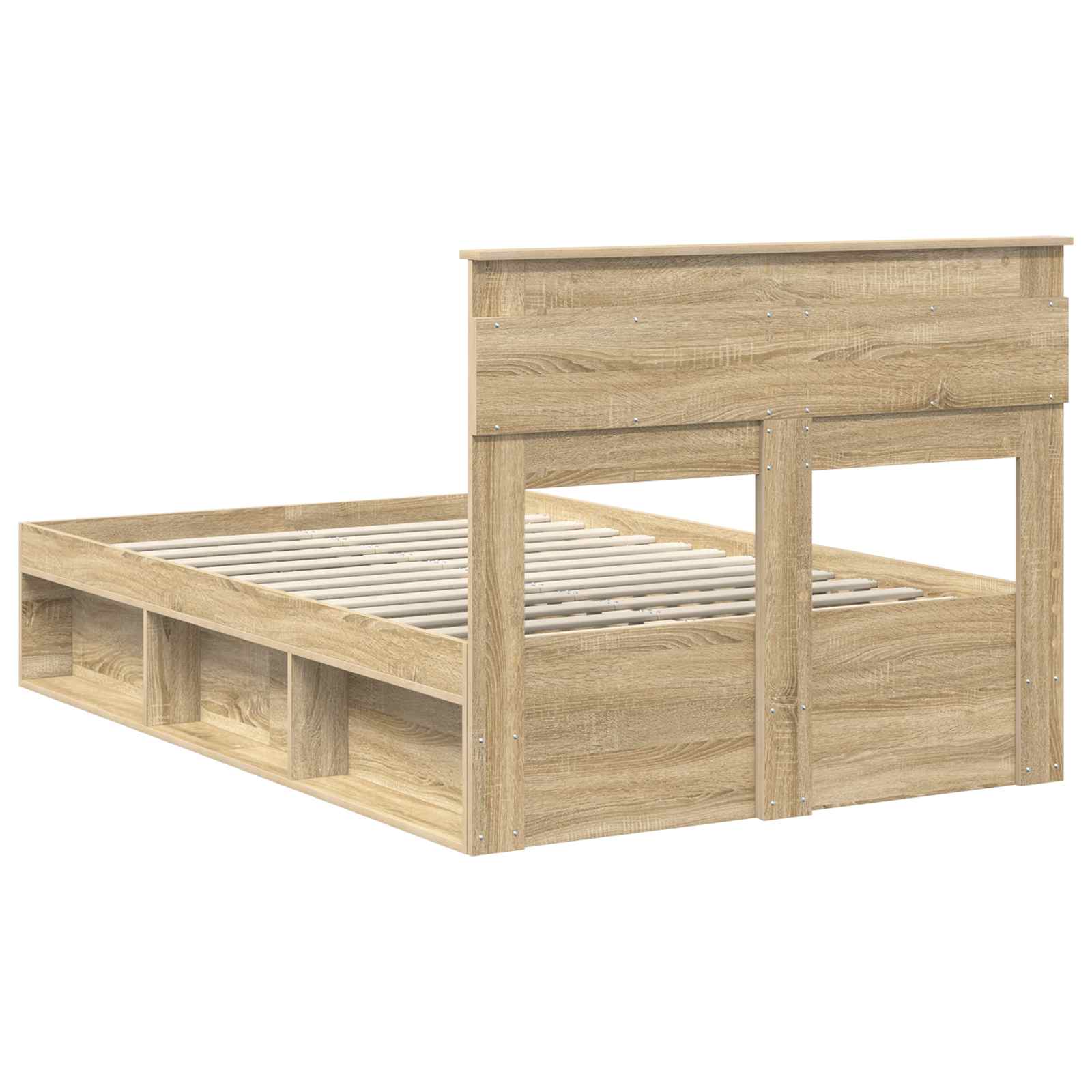 Cadre de lit Sonoma 120 x 190 cm Bois de pin massif