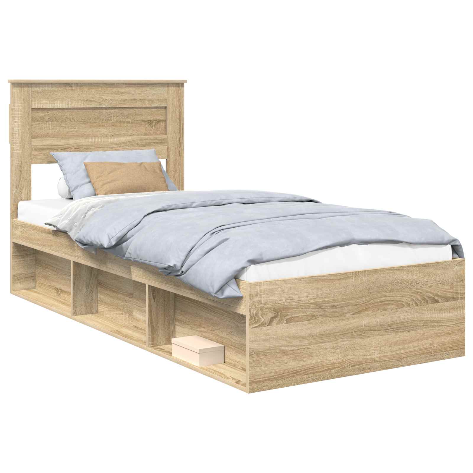Cadre de lit Sonoma 100 x 200 cm Bois de pin massif