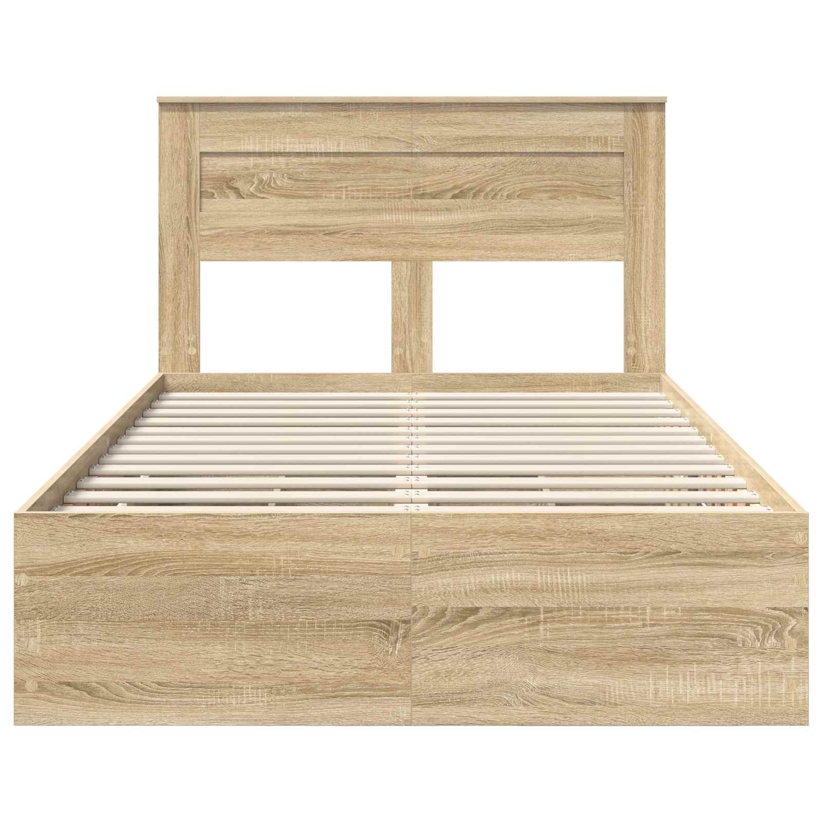 Cadre de lit Chêne Sonoma 120 x 190 cm Bois Ingénierie - XIOS