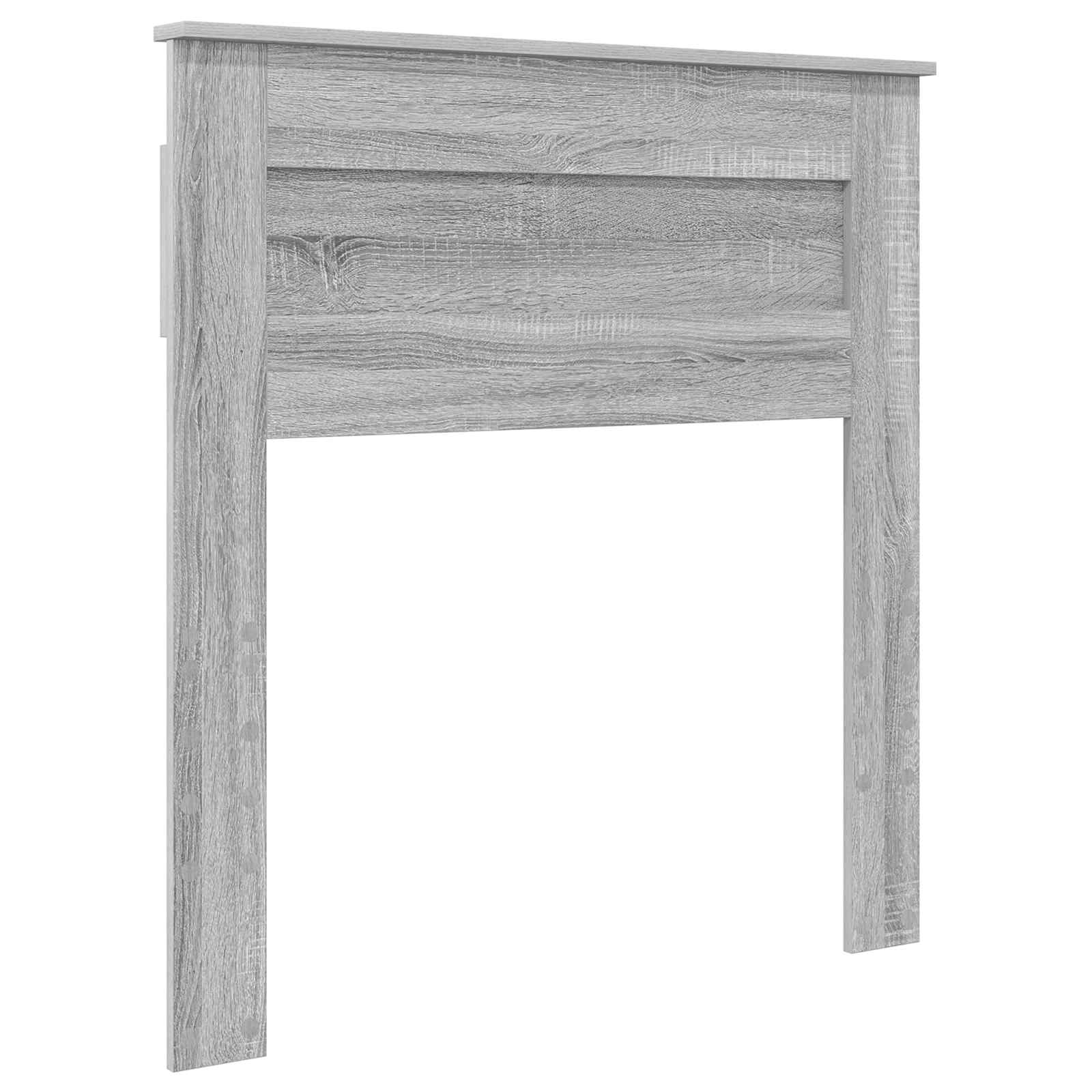 Cadre de lit Gris Sonoma 100 x 200 cm Bois Ingénierie - XIOS
