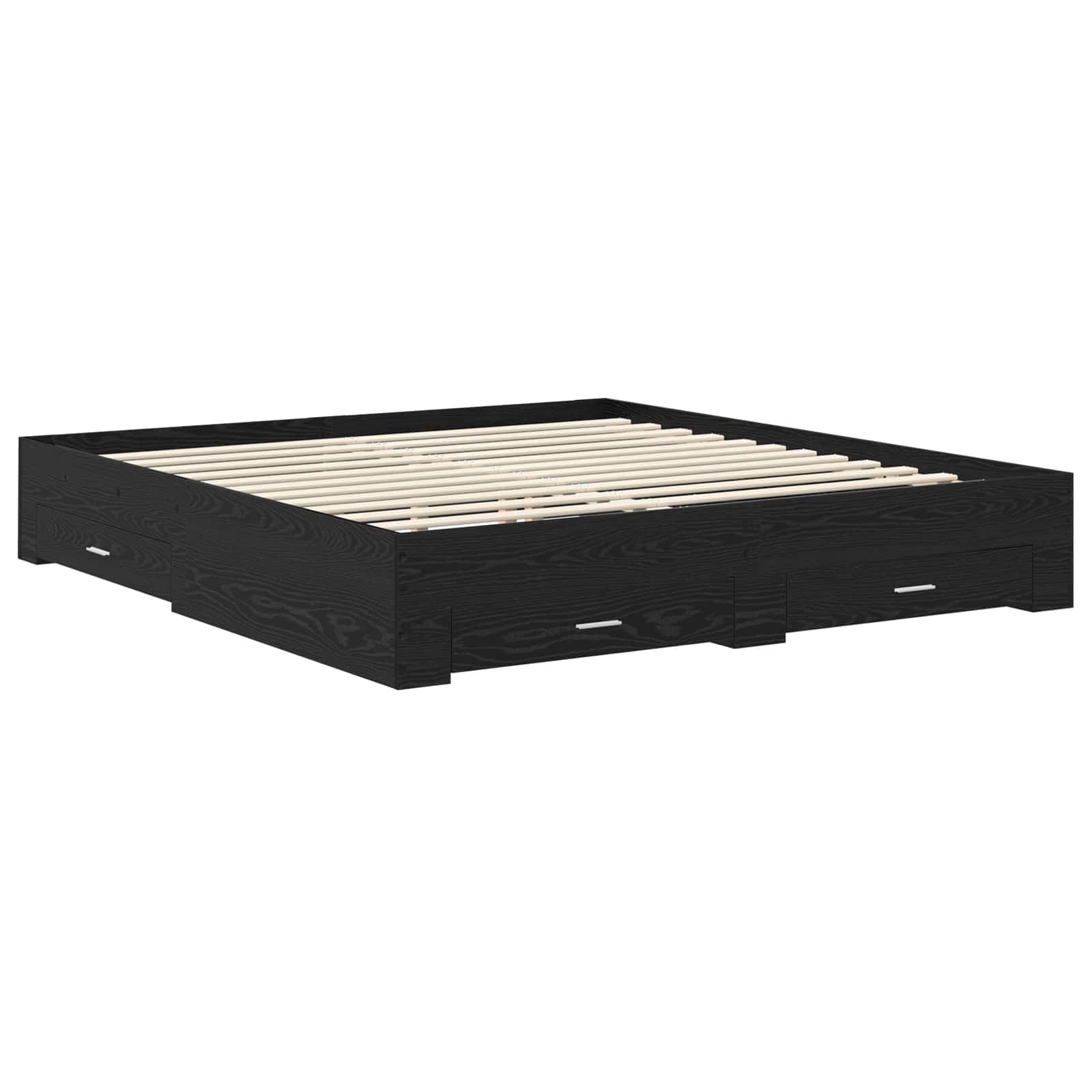 Cadre de lit avec tiroir avec tête de lit Bois d'ingénierie - XIOS