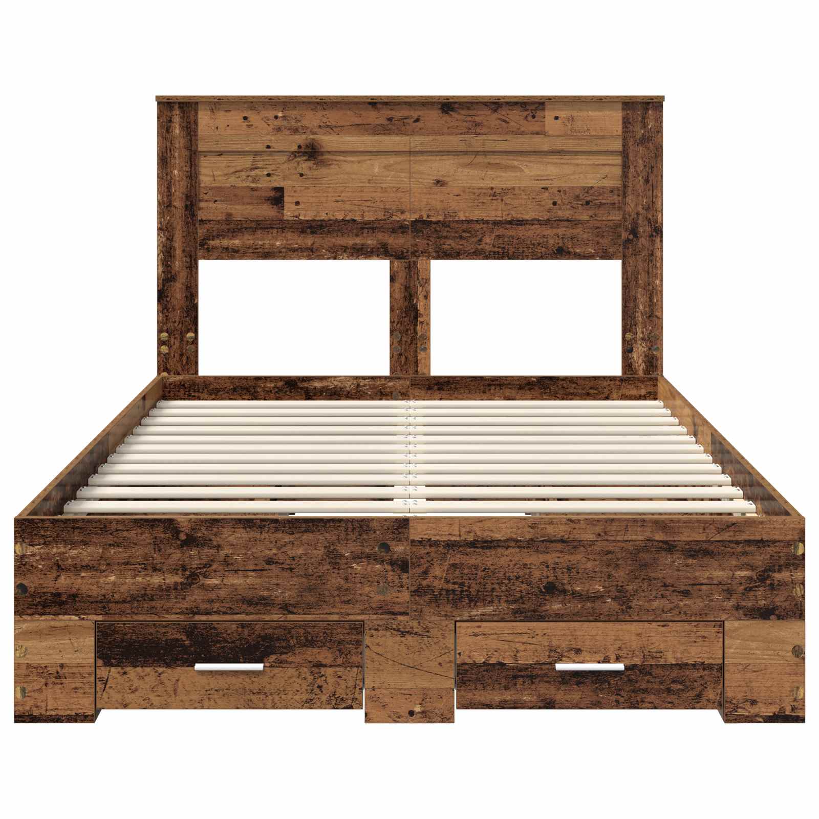 Cadre de lit Bois ancien 120 x 190 cm Bois d'ingénierie - XIOS