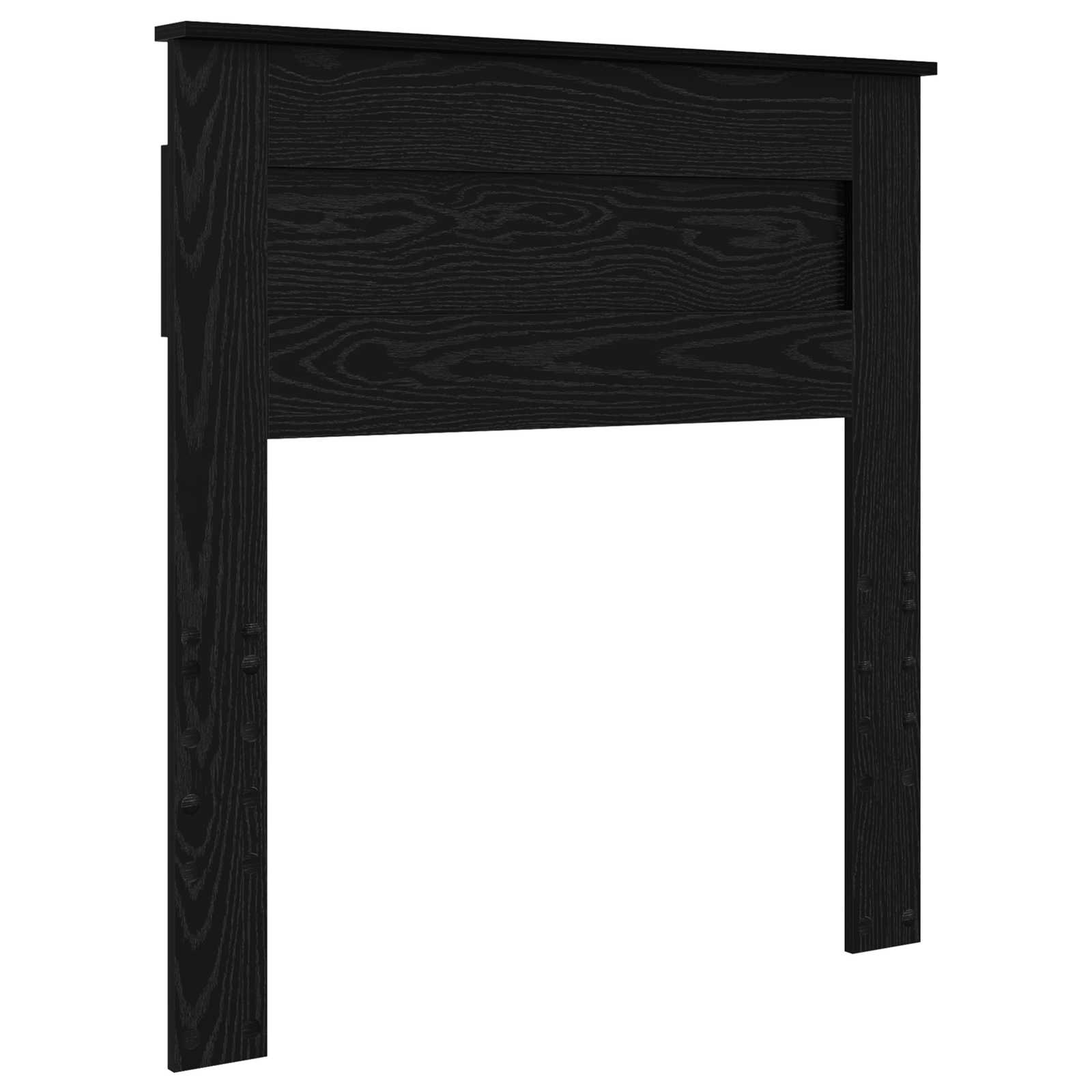 Cadre de lit Chêne noir 100 x 200 cm Bois d'ingénierie - XIOS