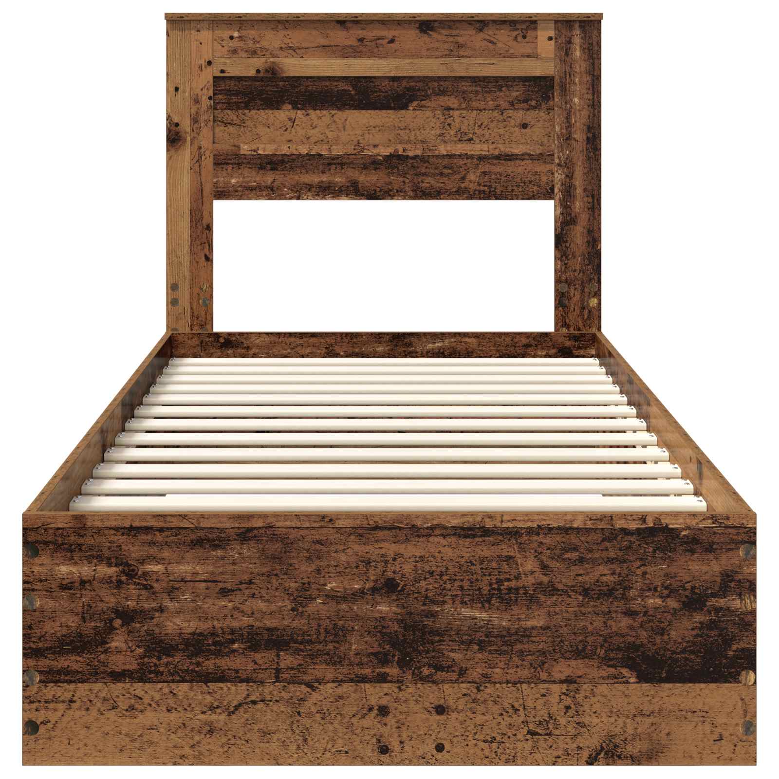 Cadre de lit avec tiroir avec tête de lit Bois d'ingénierie - XIOS