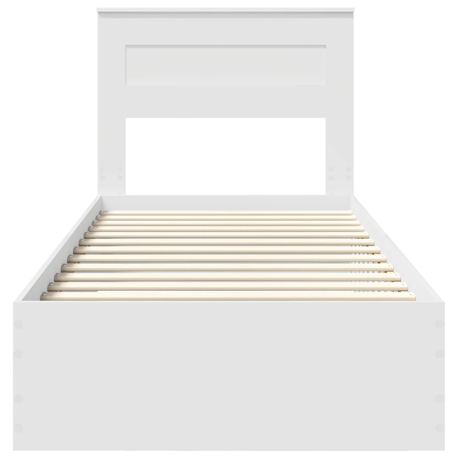 Cadre de lit avec tiroir avec tête de lit Bois d'ingénierie - XIOS