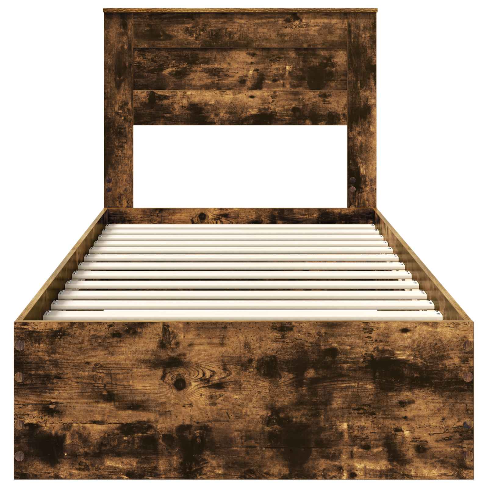 Cadre de lit Chêne fumé 90 x 190 cm Bois d'ingénierie - XIOS