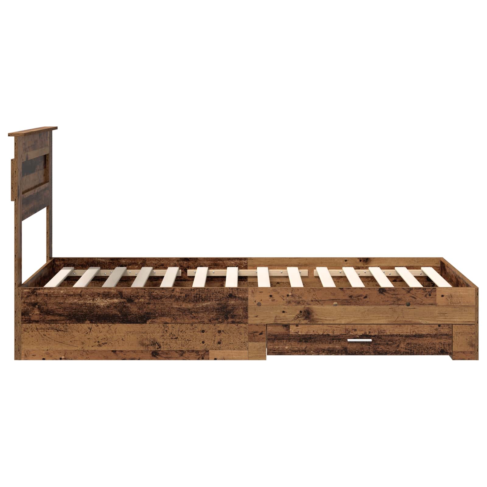Cadre de lit Bois ancien 90 x 190 cm Bois d'ingénierie - XIOS
