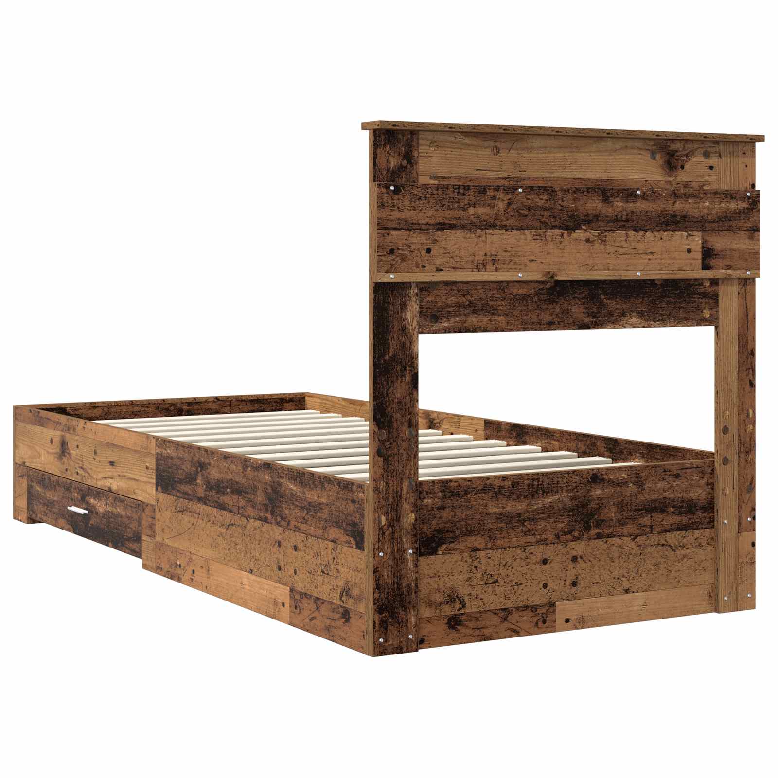 Cadre de lit Bois ancien 90 x 200 cm Bois d'ingénierie - XIOS