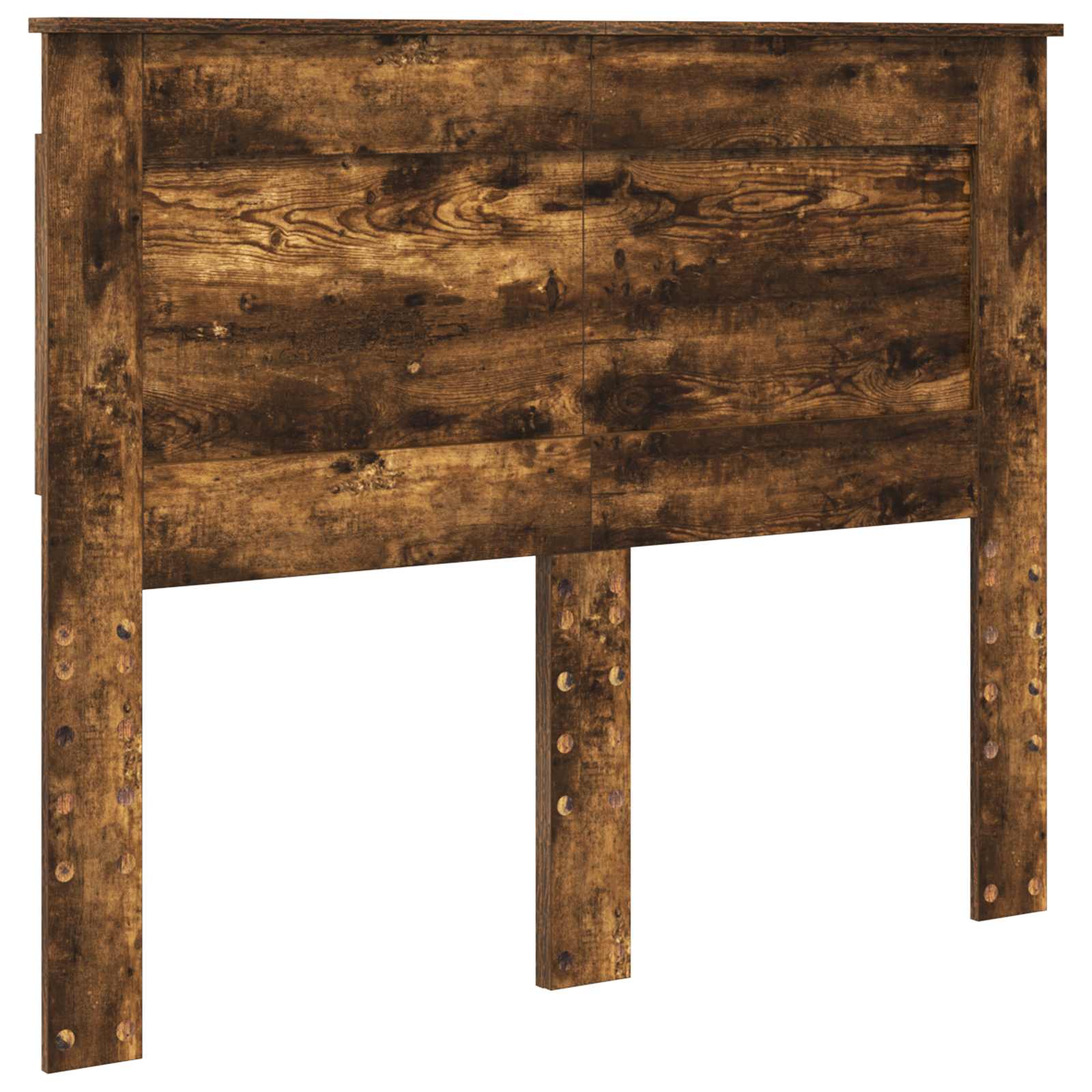 Cadre de lit avec tiroir Chêne fumé 120 x 190 cm Pin massif - XIOS