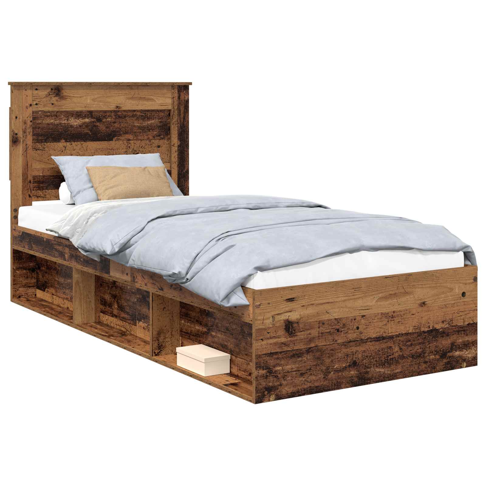 Cadre de lit Bois ancien 100 x 200 cm Pin massif - XIOS