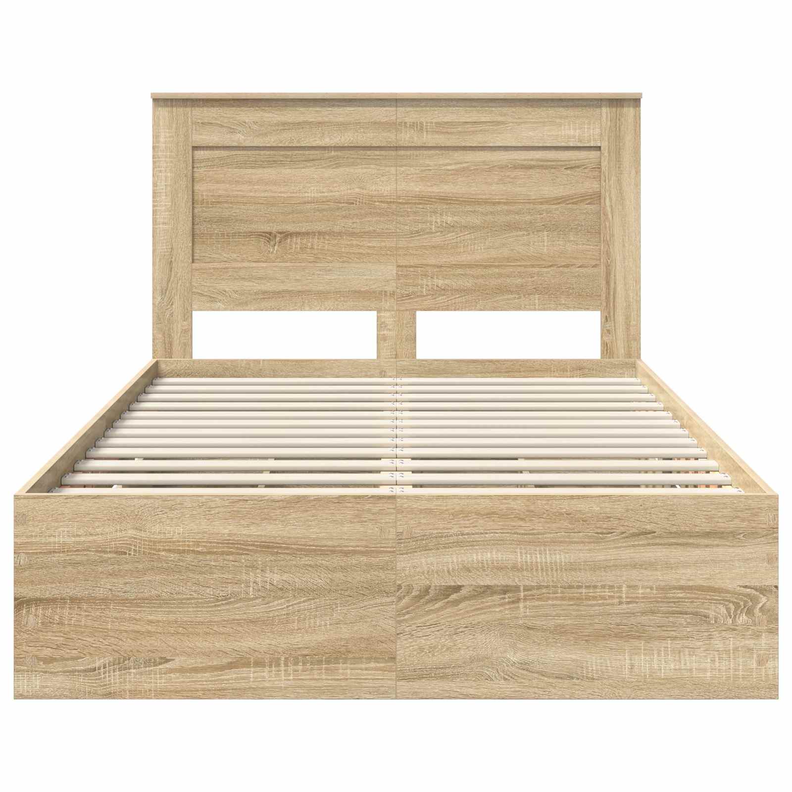 Cadre de lit Chêne Sonoma 120 x 190 cm Bois Ingénierie - XIOS
