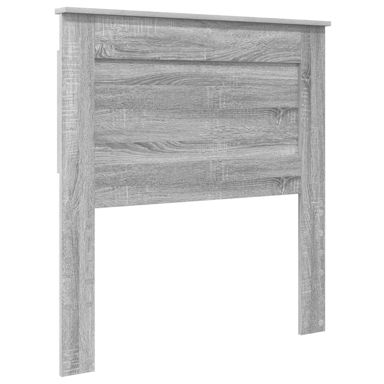 Cadre de lit Gris Sonoma 100 x 200 cm Bois Ingénierie - XIOS