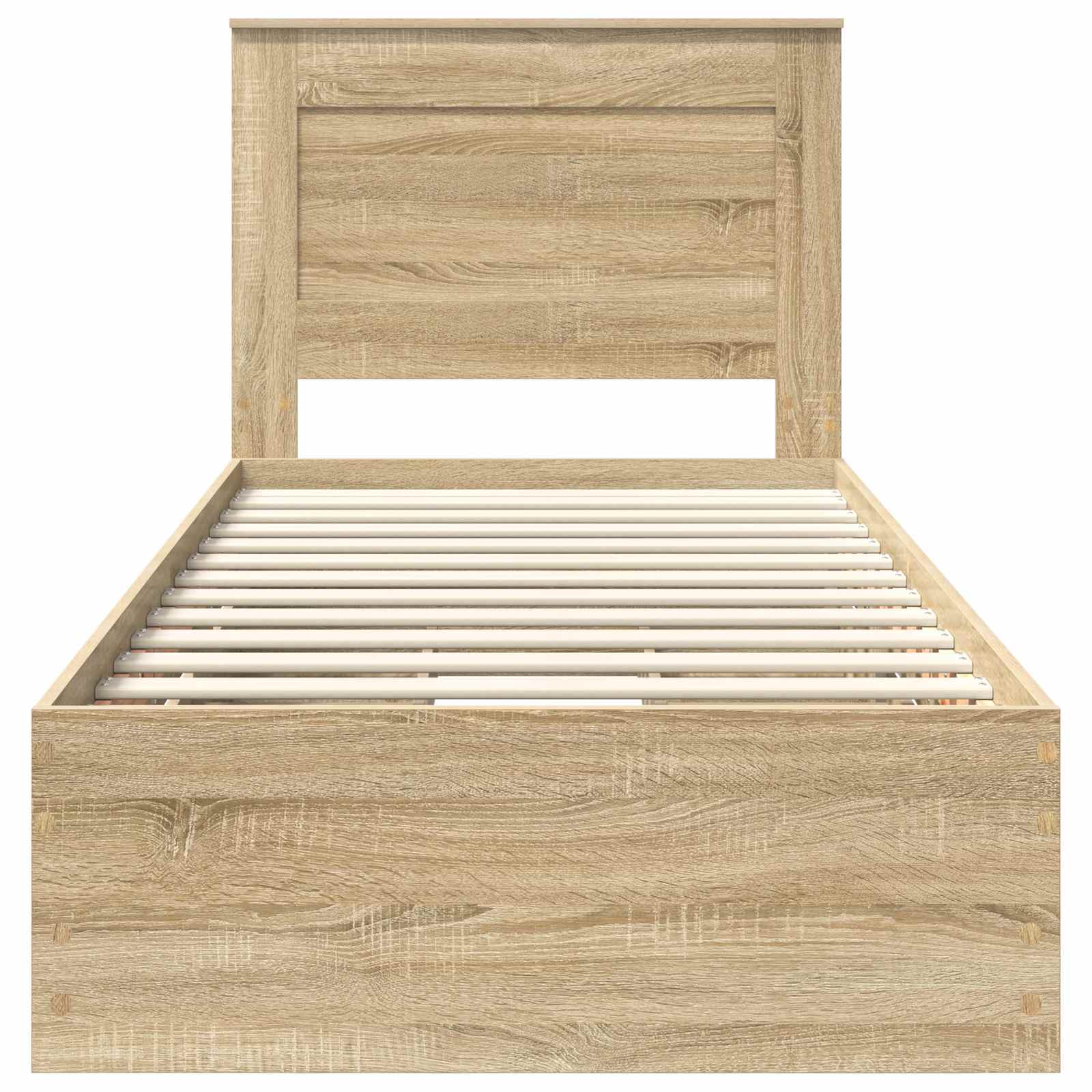Cadre de lit Chêne Sonoma 75 x 190 cm Bois Ingénierie - XIOS