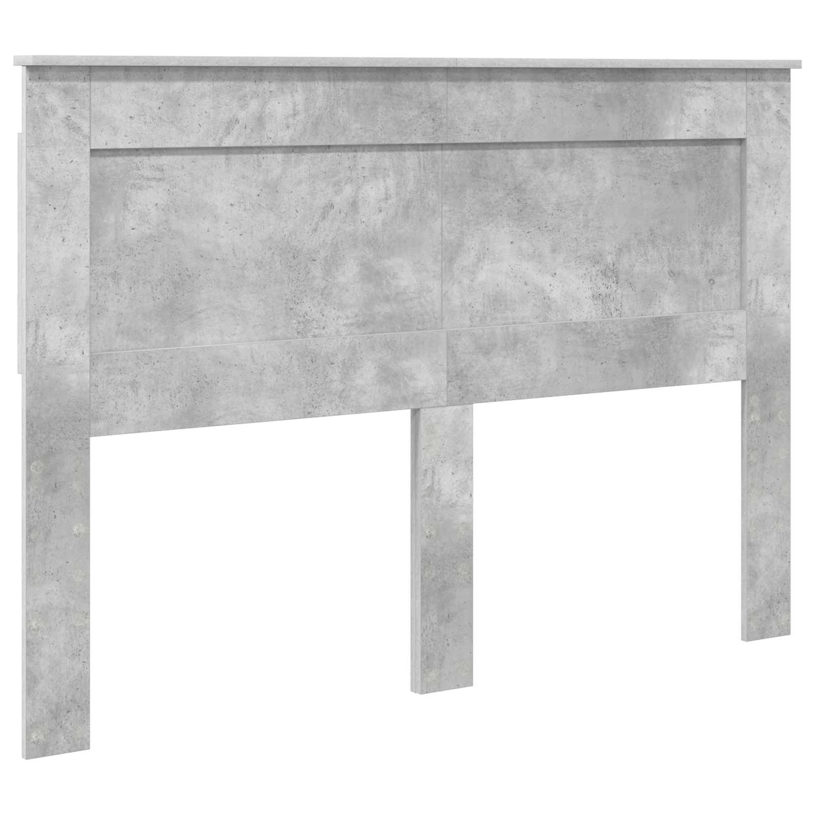Cadre de lit Gris béton 160 x 200 cm Bois d'ingénierie - XIOS