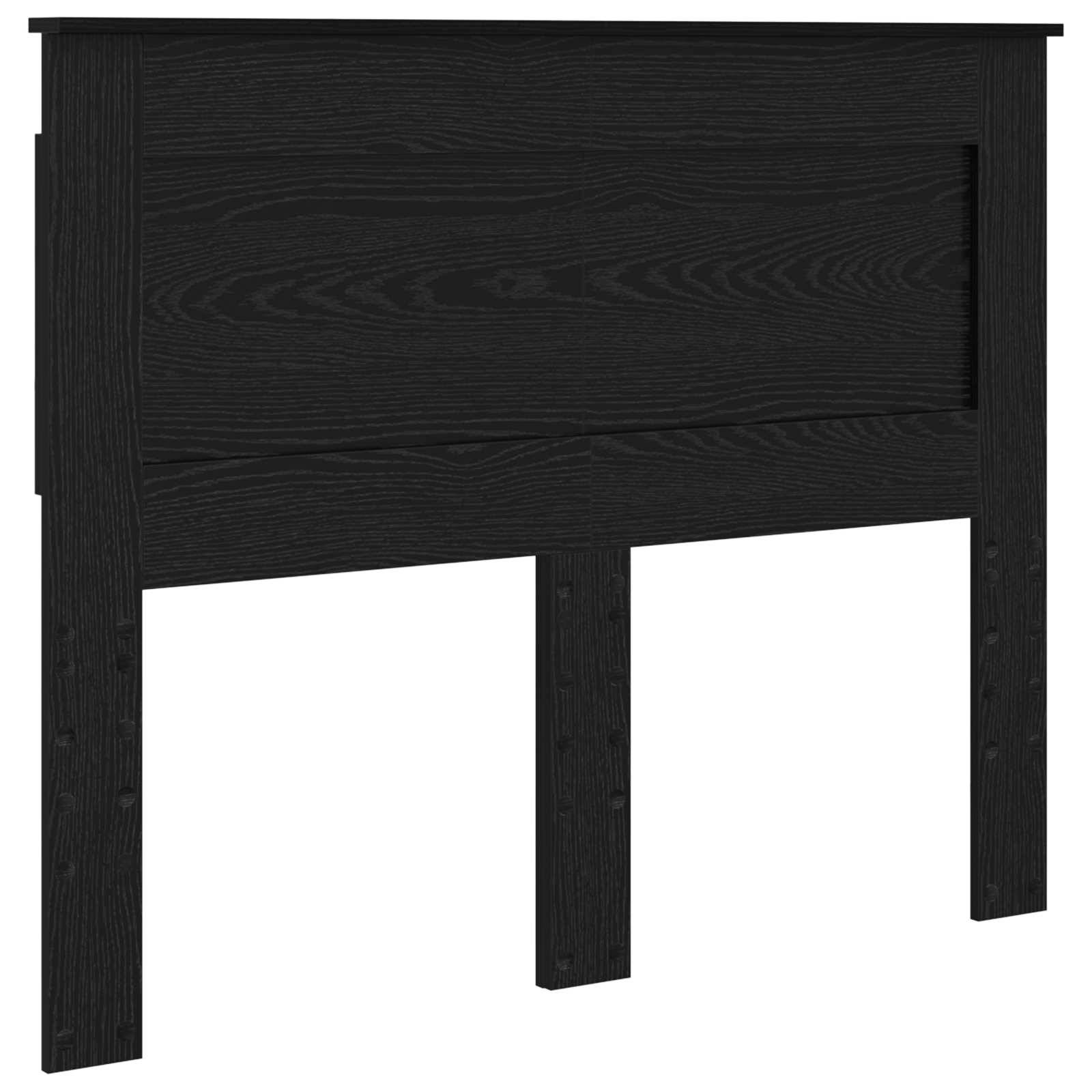 Cadre de lit Chêne noir 120 x 190 cm Bois d'ingénierie - XIOS