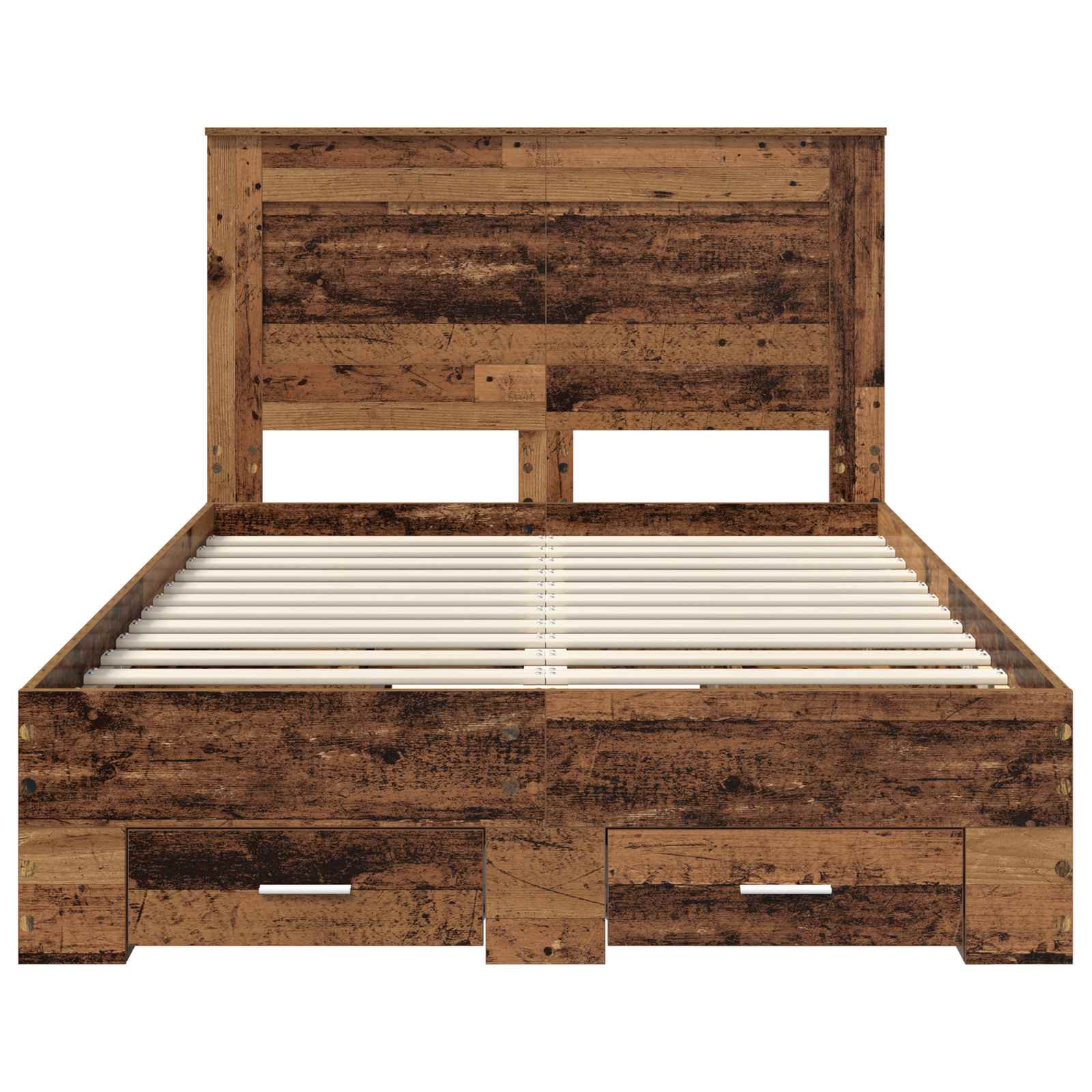 Cadre de lit Bois ancien 120 x 190 cm Bois d'ingénierie - XIOS