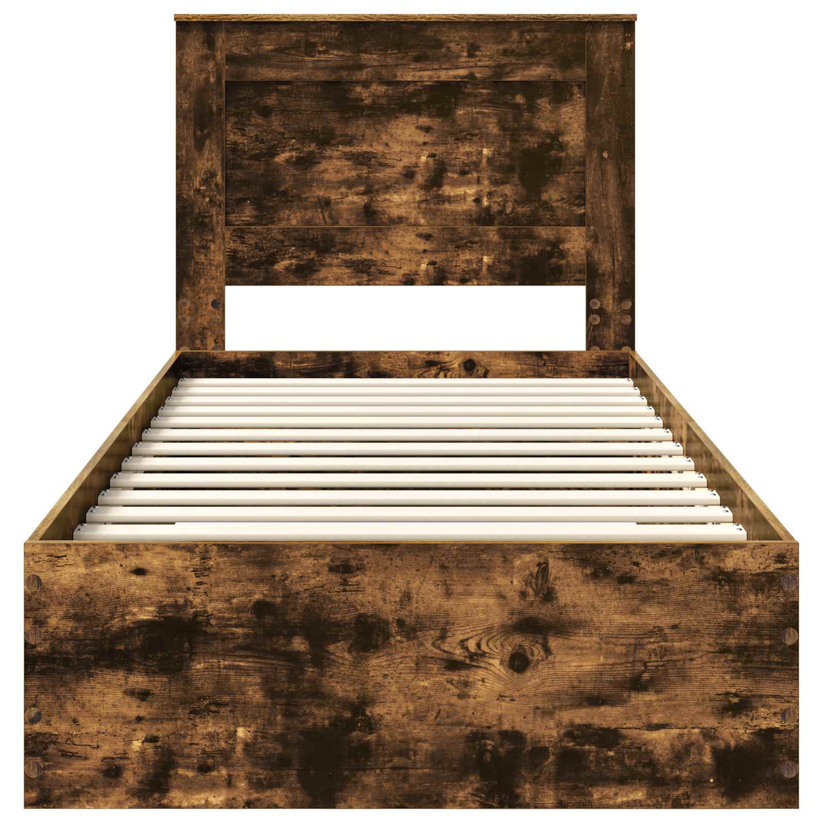 Cadre de lit Chêne fumé 90 x 190 cm Bois d'ingénierie - XIOS