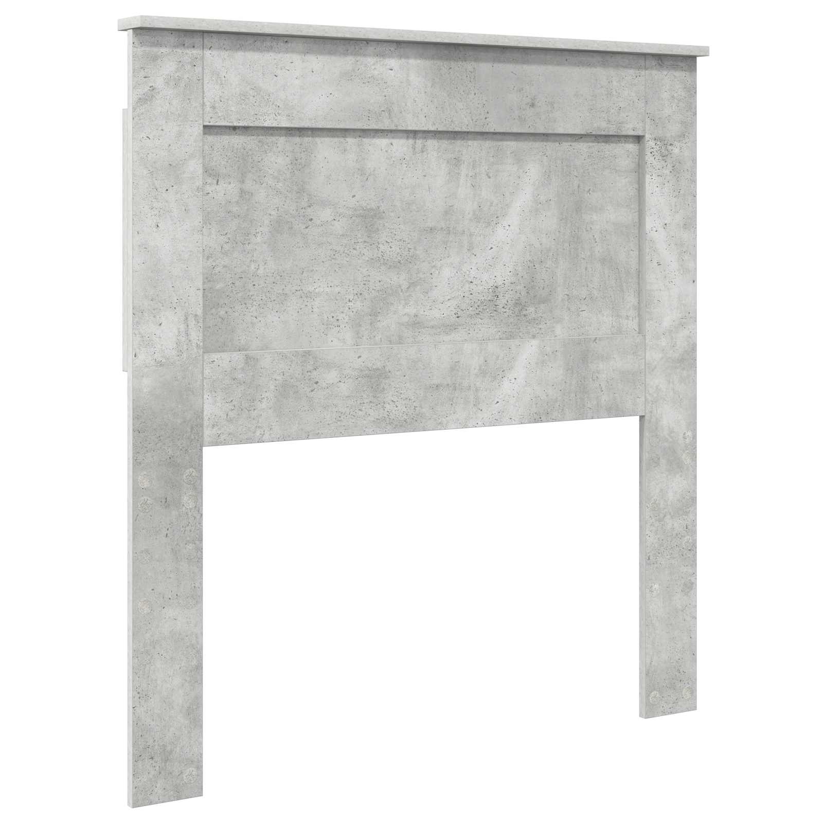 Cadre de lit Gris béton 90 x 200 cm Bois d'ingénierie - XIOS