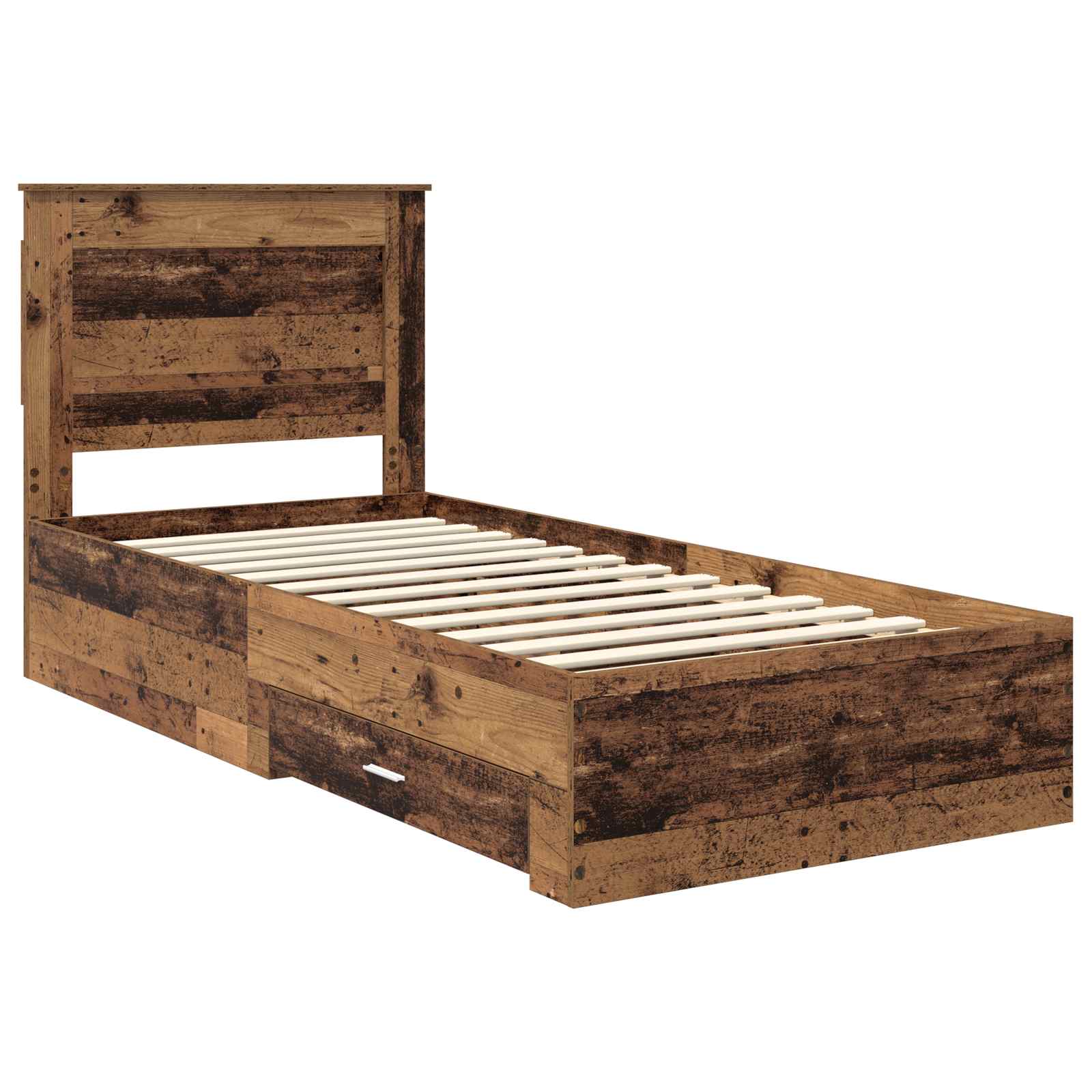 Cadre de lit Bois ancien 90 x 200 cm Bois d'ingénierie - XIOS