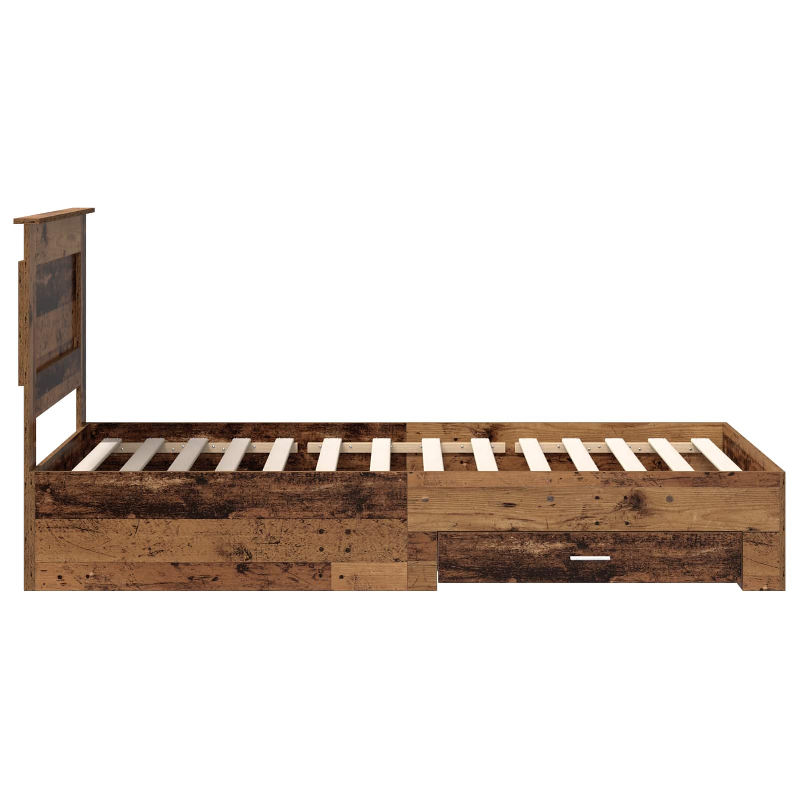 Cadre de lit Bois ancien 90 x 200 cm Bois d'ingénierie - XIOS