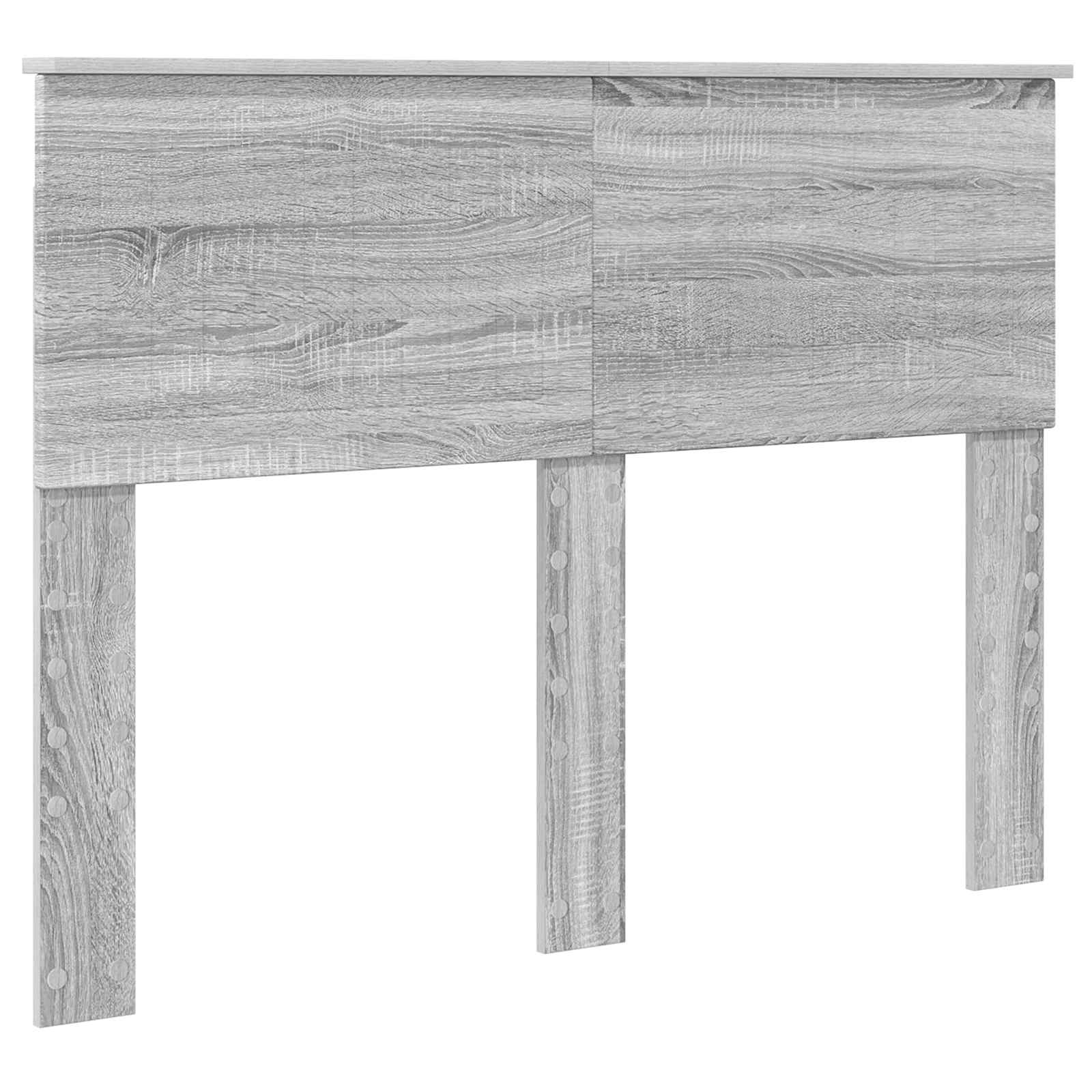 Cadre de lit Gris Sonoma 135 x 190 cm Pin massif - XIOS