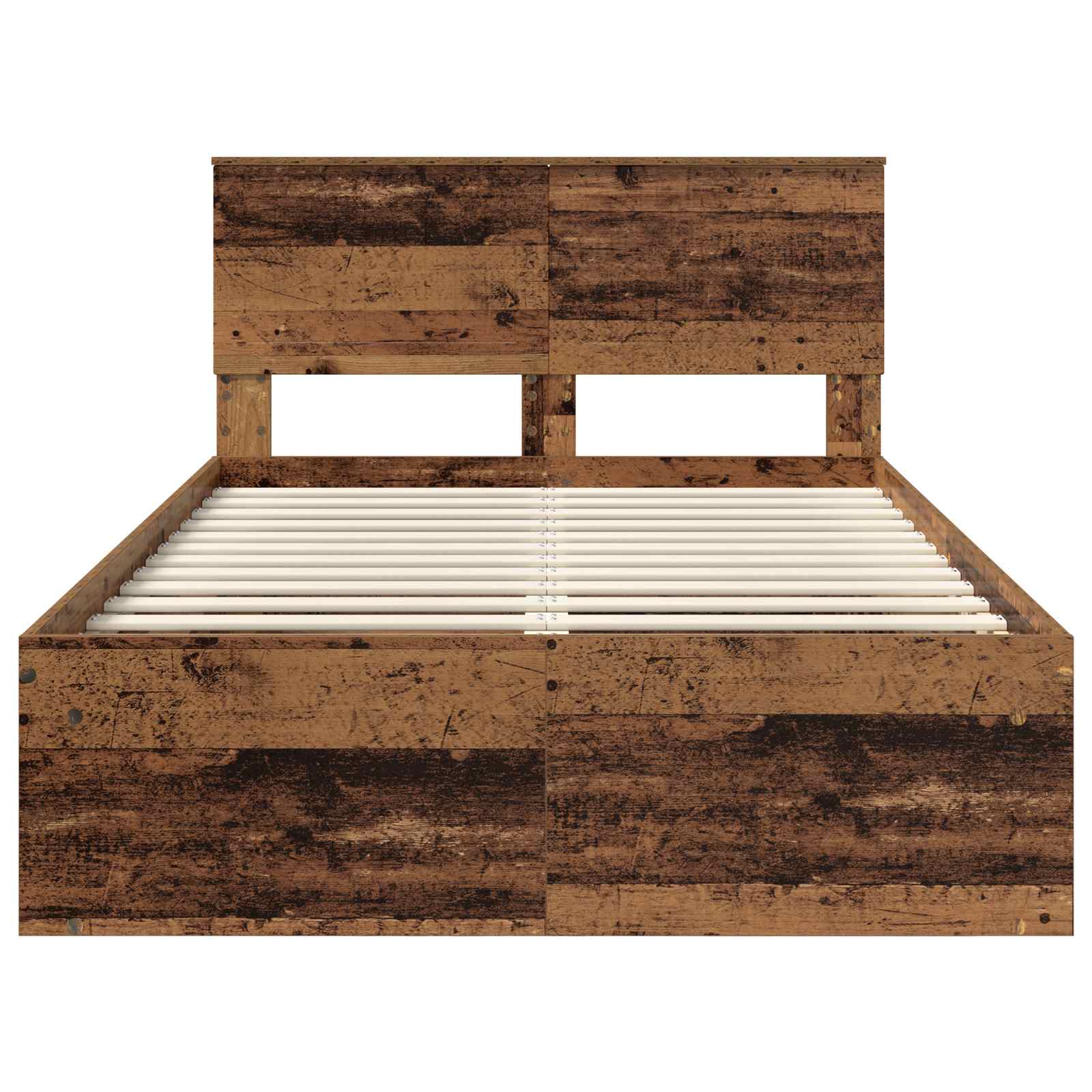 Cadre de lit Bois ancien 120 x 190 cm Pin massif