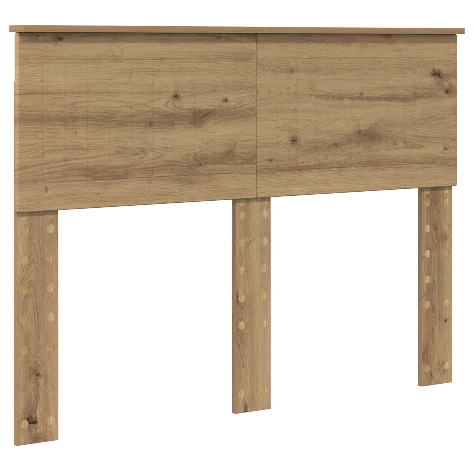Cadre de lit Chêne artisan 120 x 190 cm Pin massif - XIOS