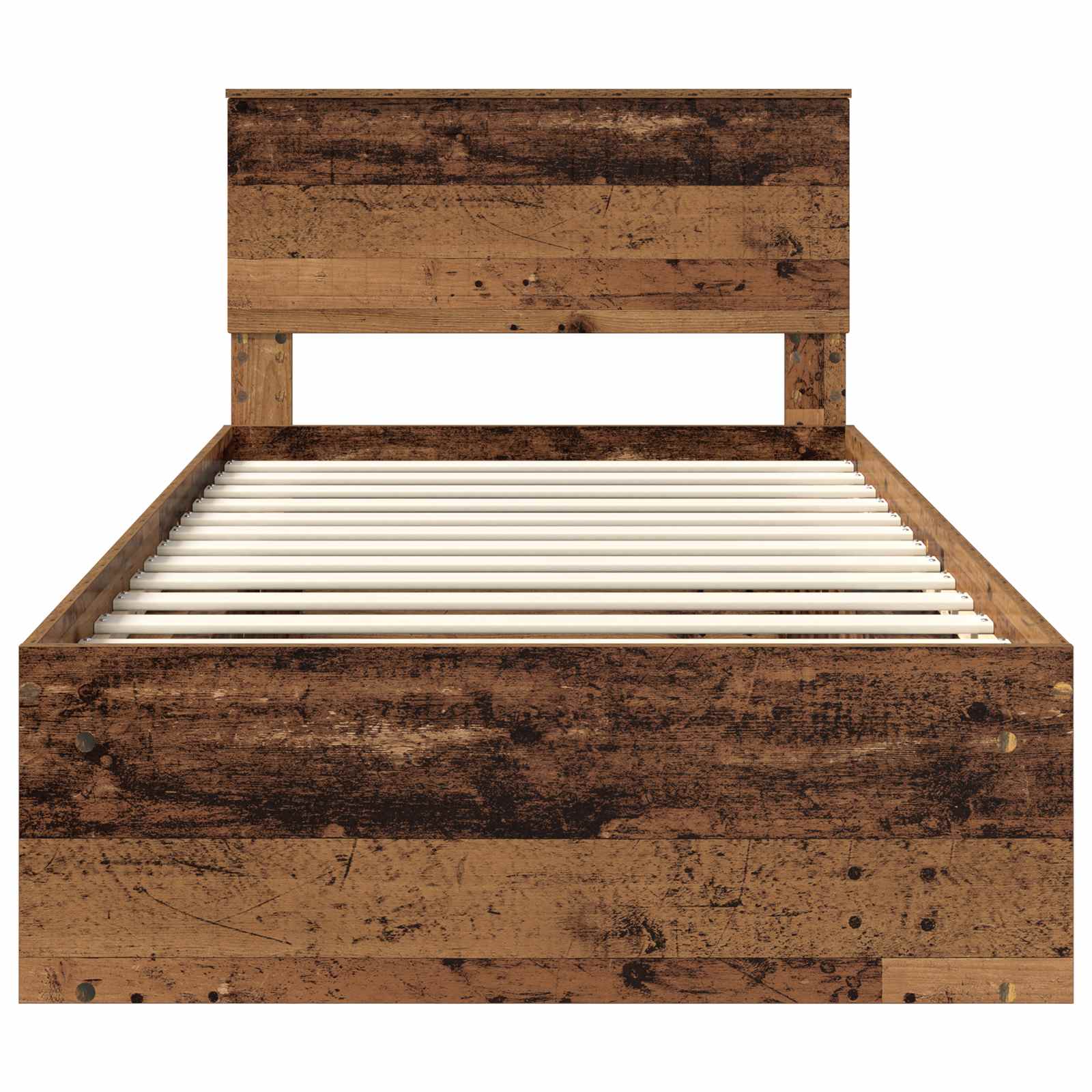 Cadre de lit Bois ancien 100 x 200 cm Pin massif - XIOS