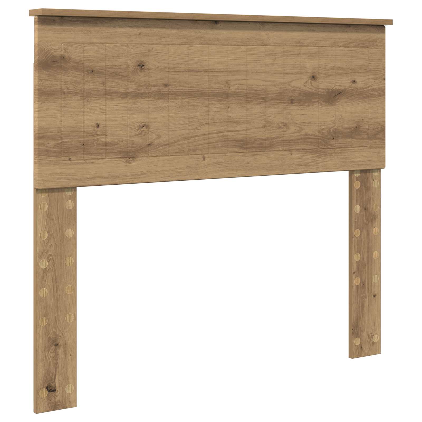 Cadre de lit Chêne artisan 100 x 200 cm Pin massif - XIOS