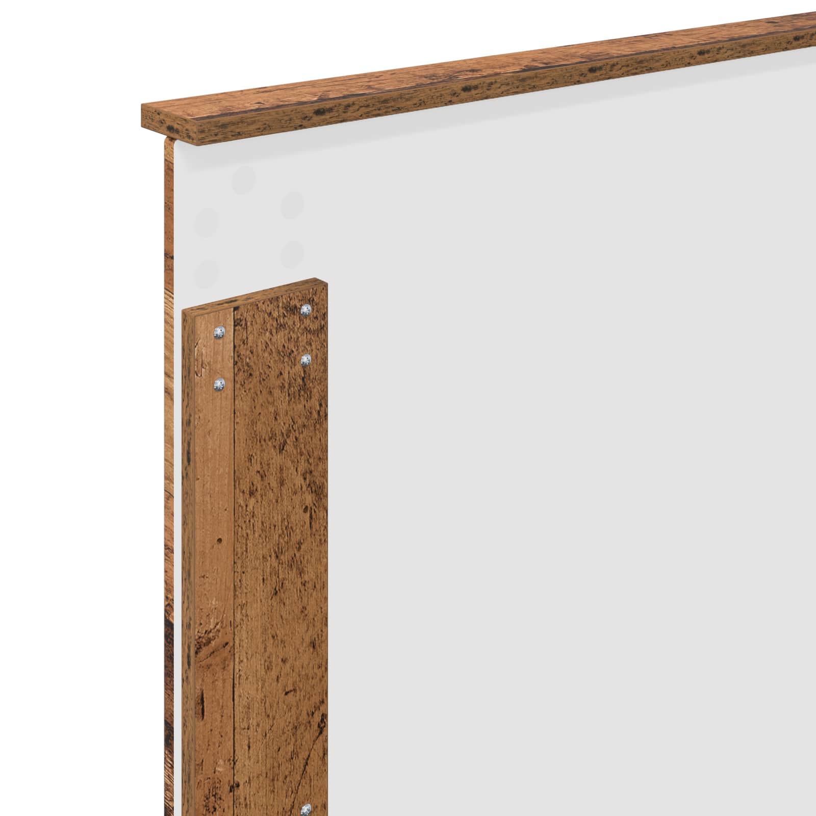 Cadre de lit Bois ancien 90 x 200 cm Pin massif - XIOS