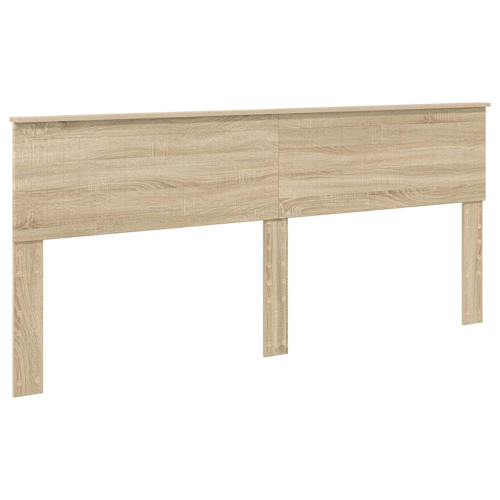 Cadre de lit Chêne Sonoma 200 x 200 cm Bois Ingénierie - XIOS