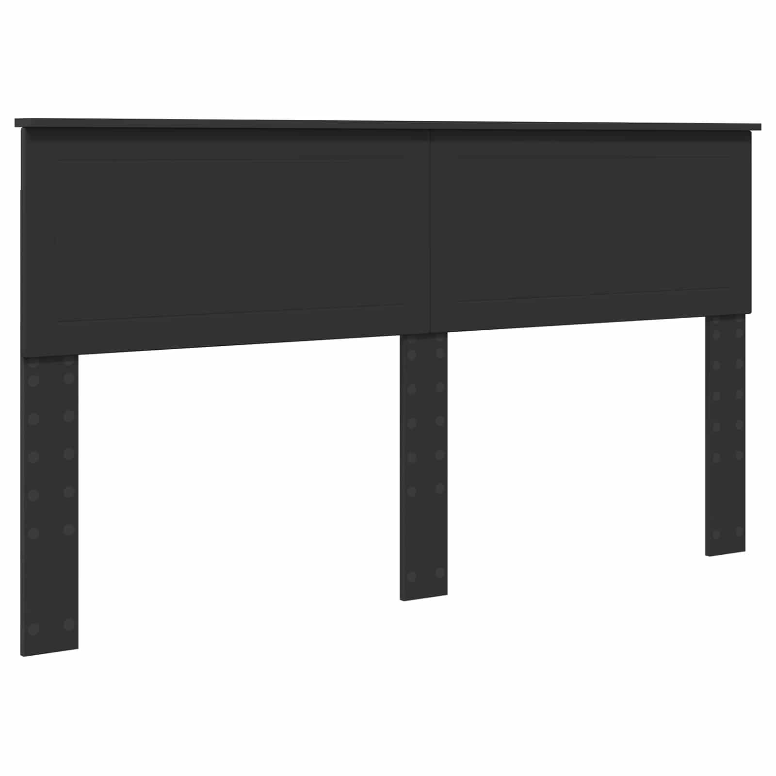 Cadre de lit avec tiroir Noir 160 x 200 cm Bois Ingénierie - XIOS