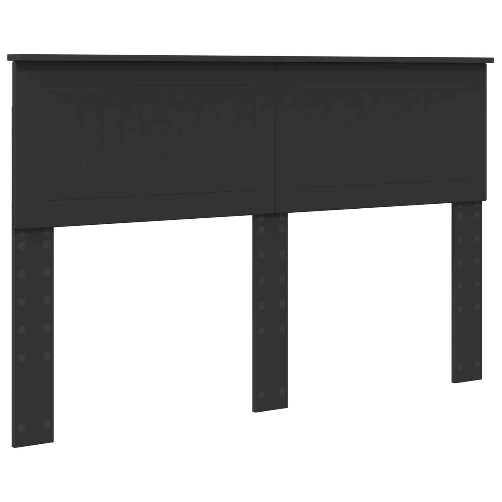 Cadre de lit avec tiroir Noir 140 x 190 cm Bois Ingénierie - XIOS