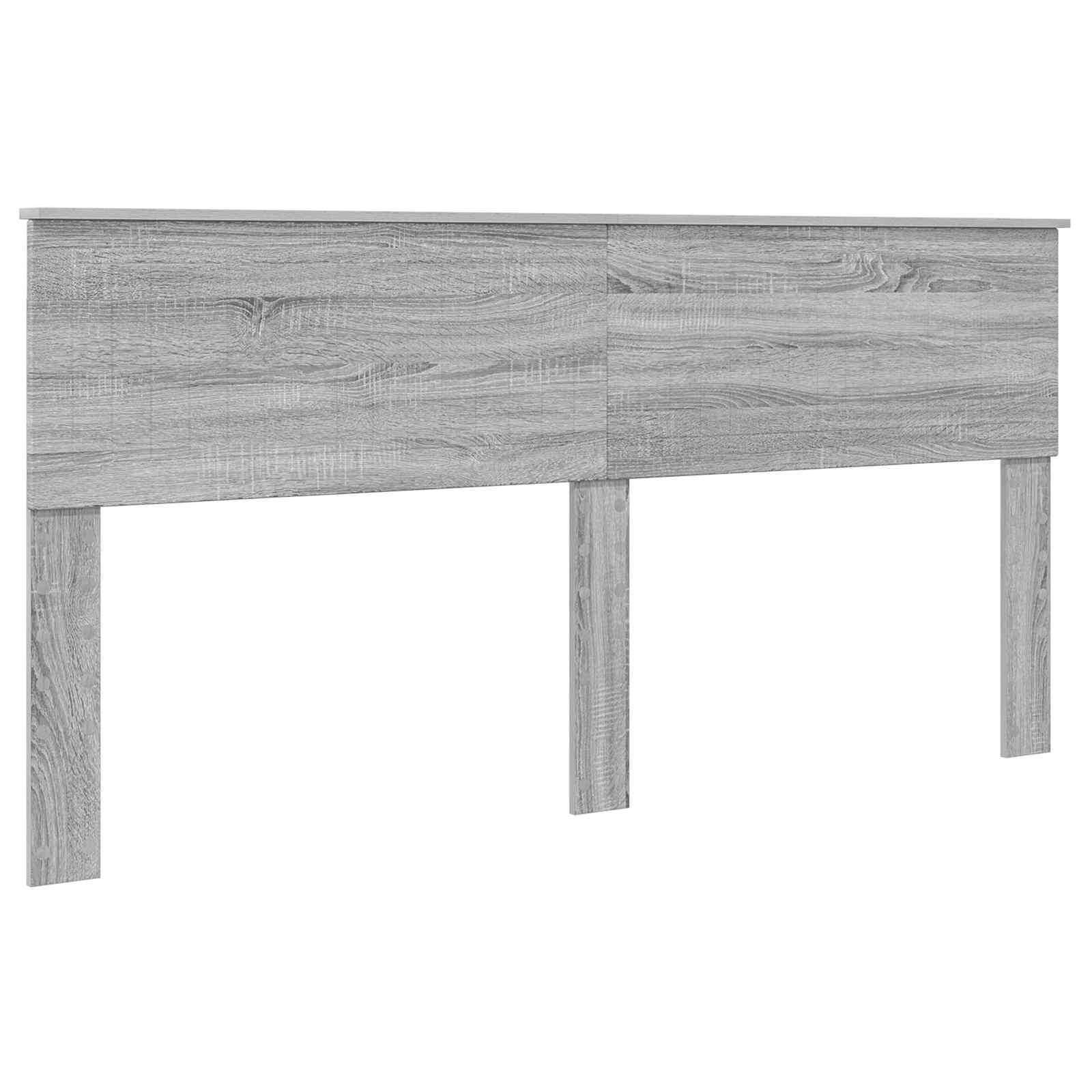 Lit de Rangement Gris Sonoma 180 x 200 cm Bois d'ingénierie - XIOS