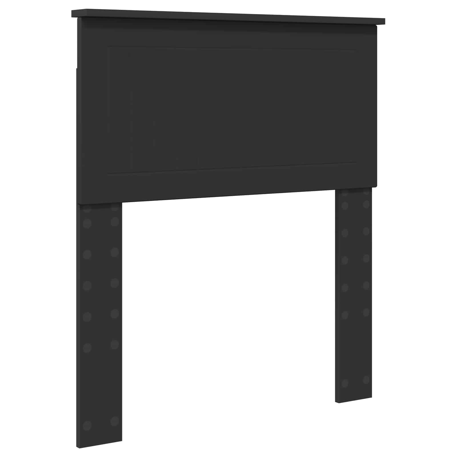 Lit de Rangement avec tiroir Noir 75 x 190 cm Bois d'ingénierie - XIOS