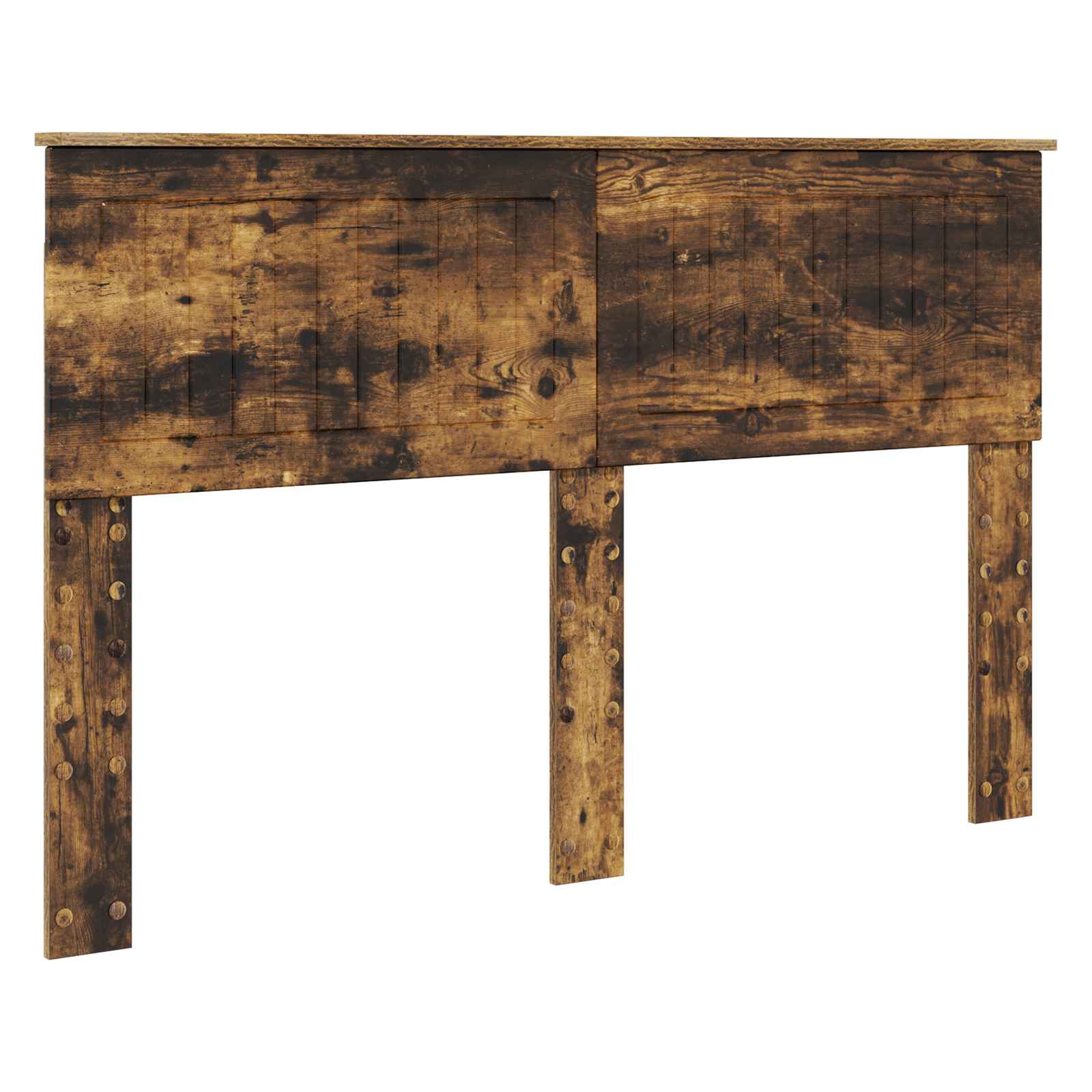 Cadre de lit Chêne fumé 140 x 200 cm Bois d'ingénierie - XIOS