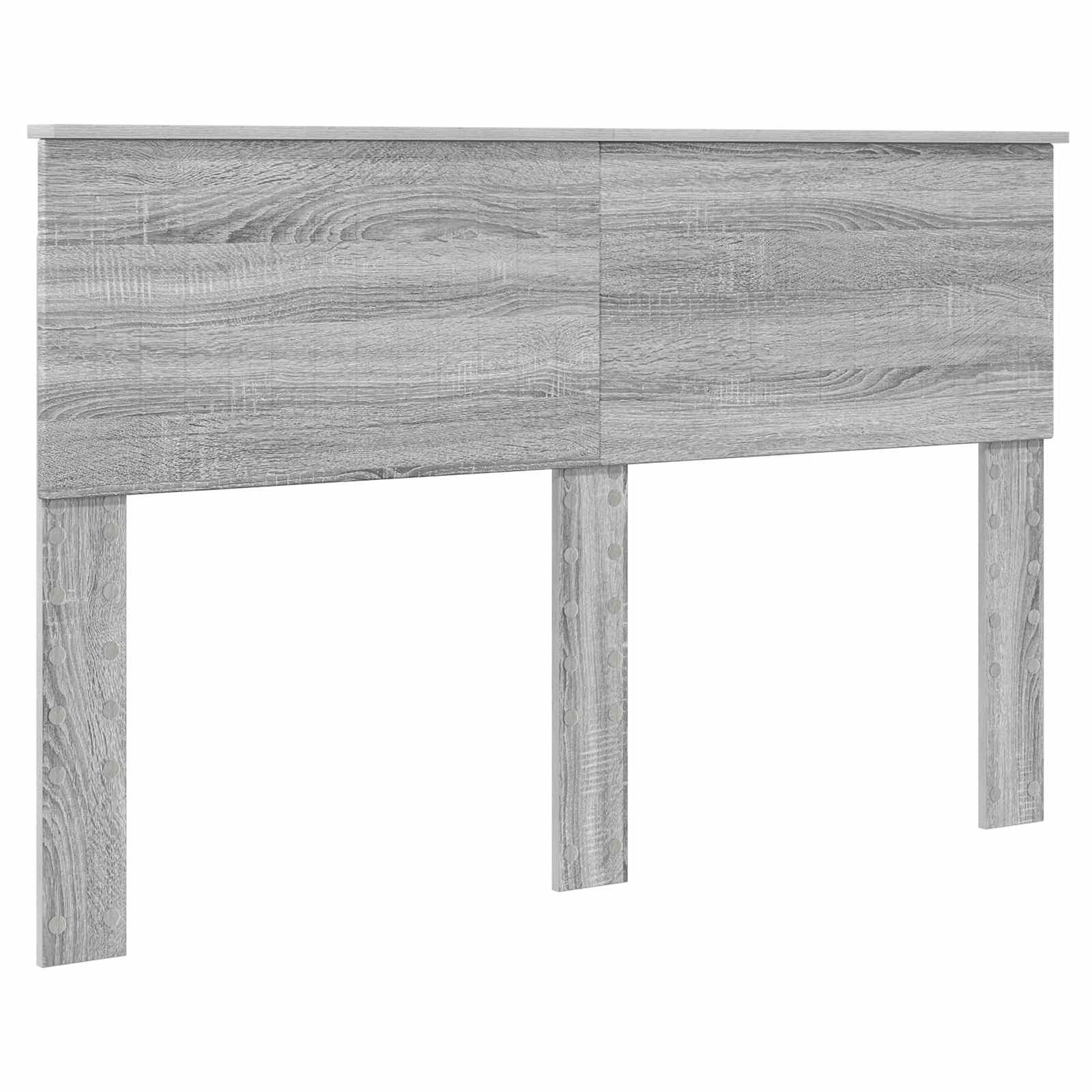 Cadre de lit Sonoma gris 140 x 190 cm Bois d'ingénierie - XIOS