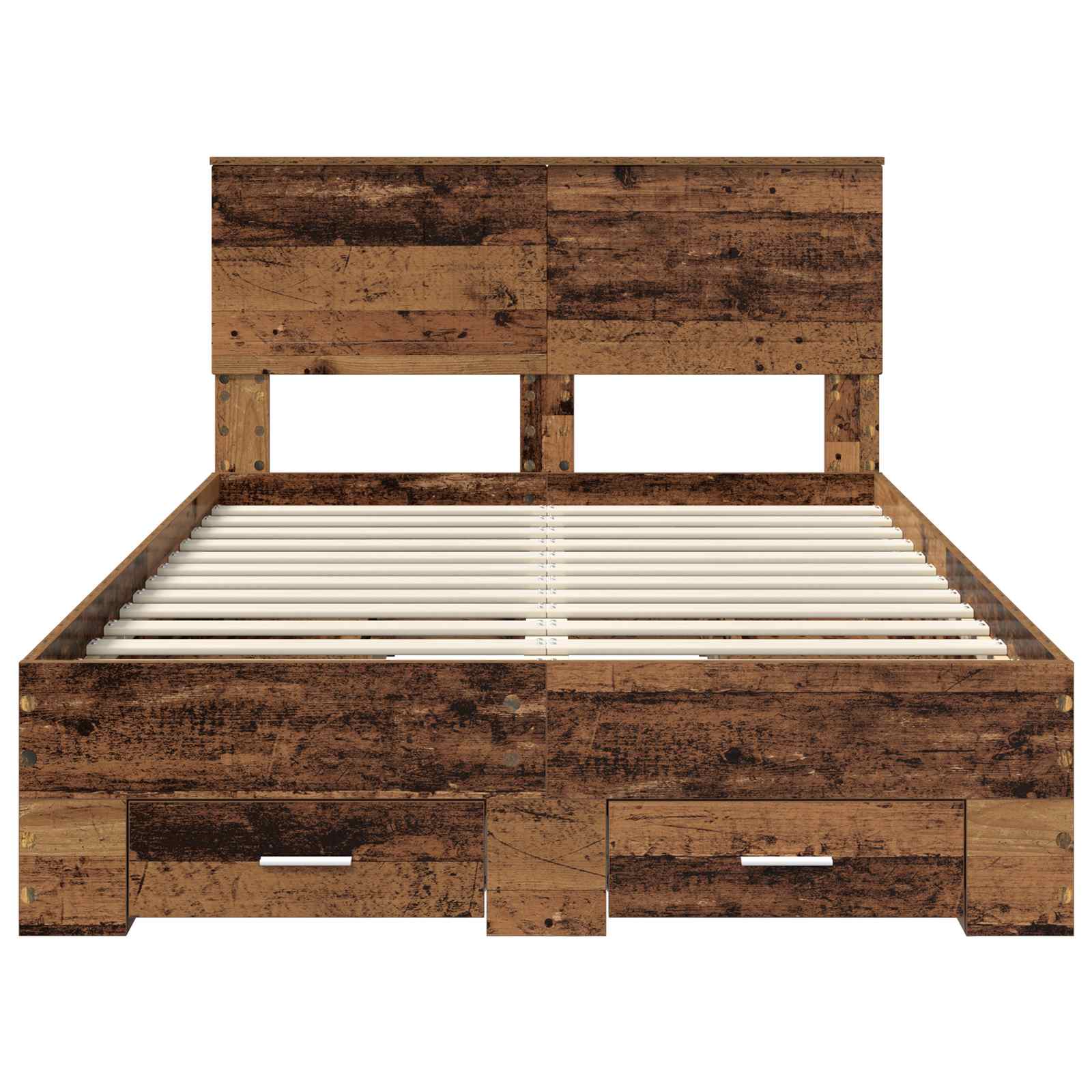 Cadre de lit Bois ancien 120 x 190 cm Bois d'ingénierie - XIOS