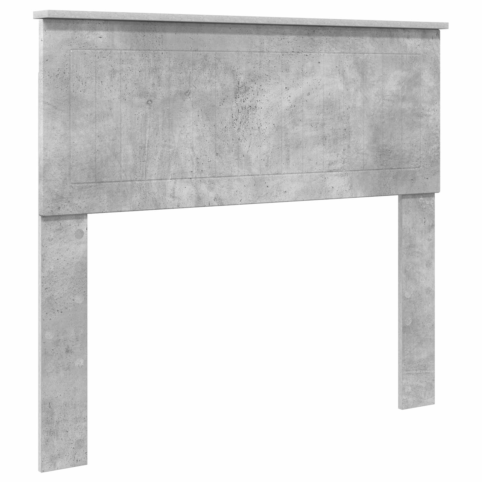 Cadre de lit Gris béton 100 x 200 cm Bois d'ingénierie - XIOS