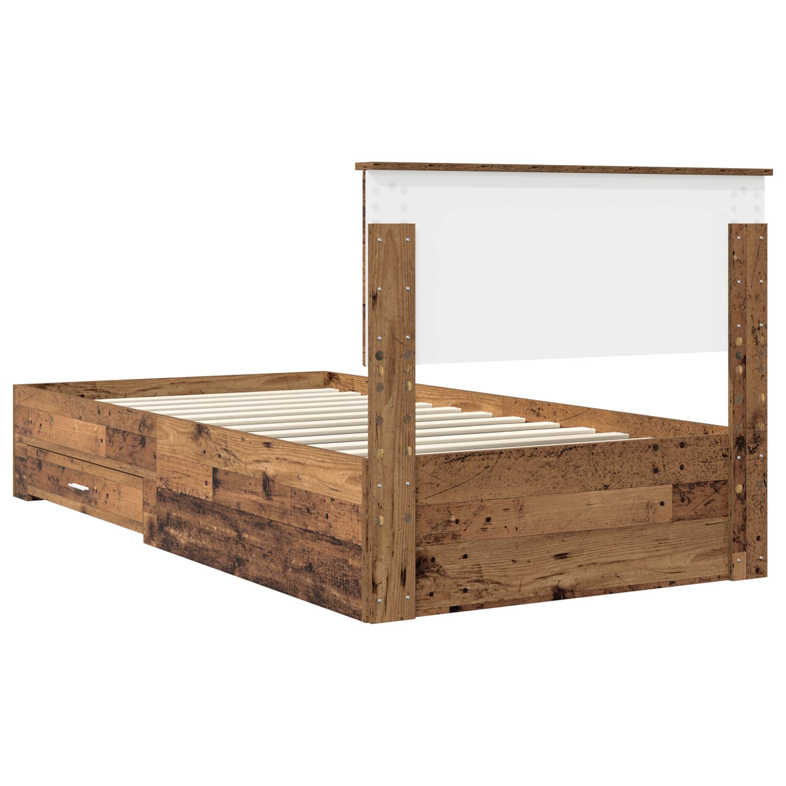 Cadre de lit Bois ancien 100 x 200 cm Bois d'ingénierie - XIOS