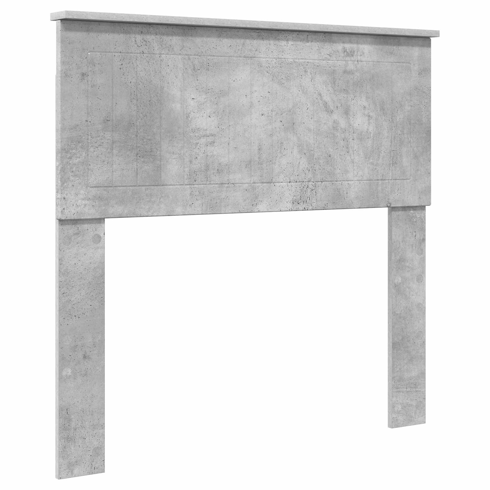 Cadre de lit Gris béton 90 x 200 cm Bois d'ingénierie - XIOS