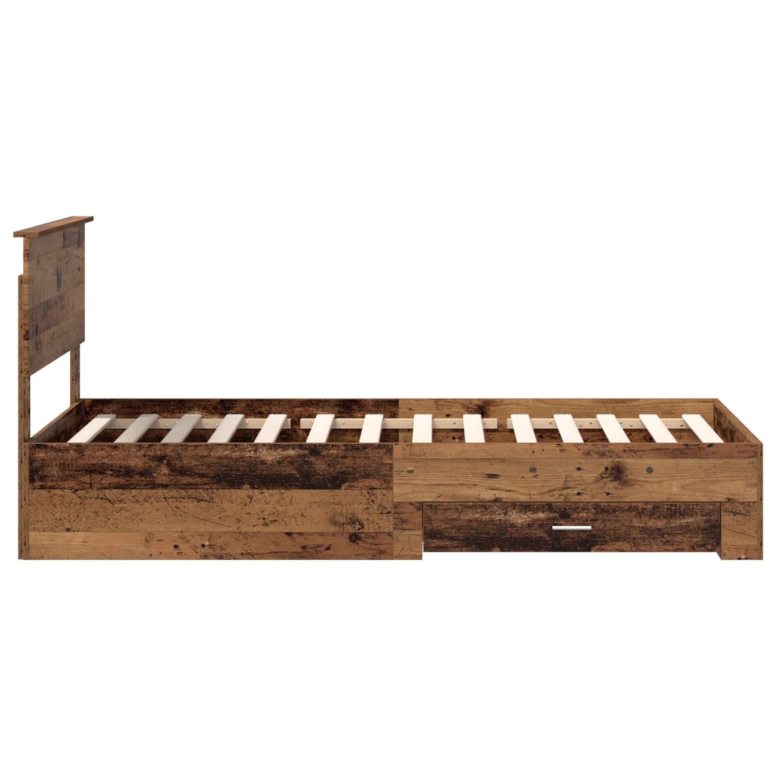 Cadre de lit Bois ancien 90 x 200 cm Bois d'ingénierie - XIOS