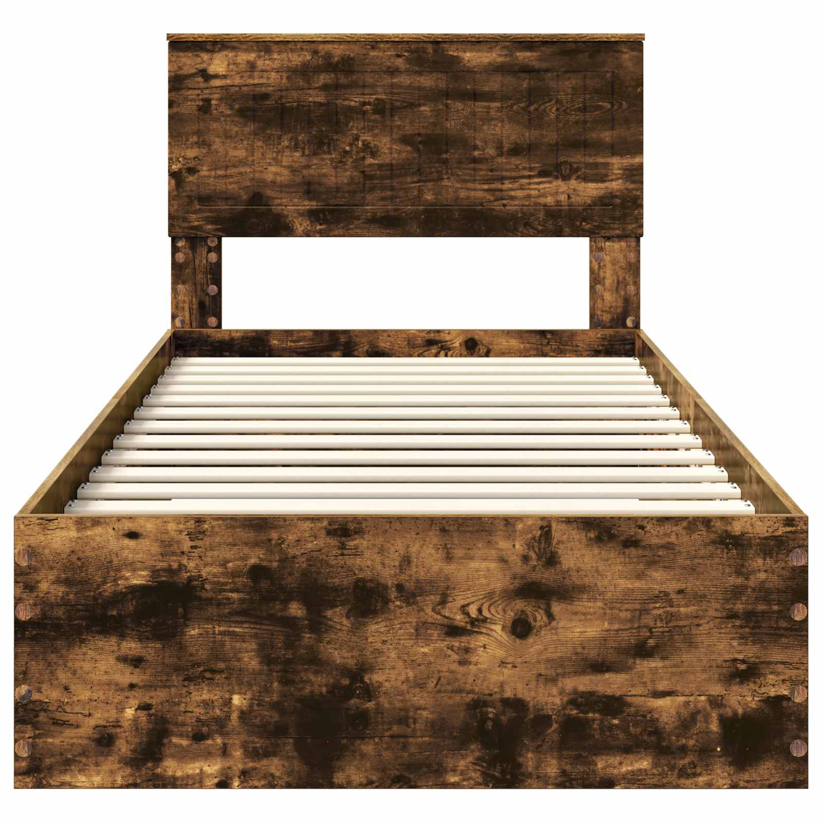 Cadre de lit Chêne fumé 90 x 190 cm Bois d'ingénierie - XIOS