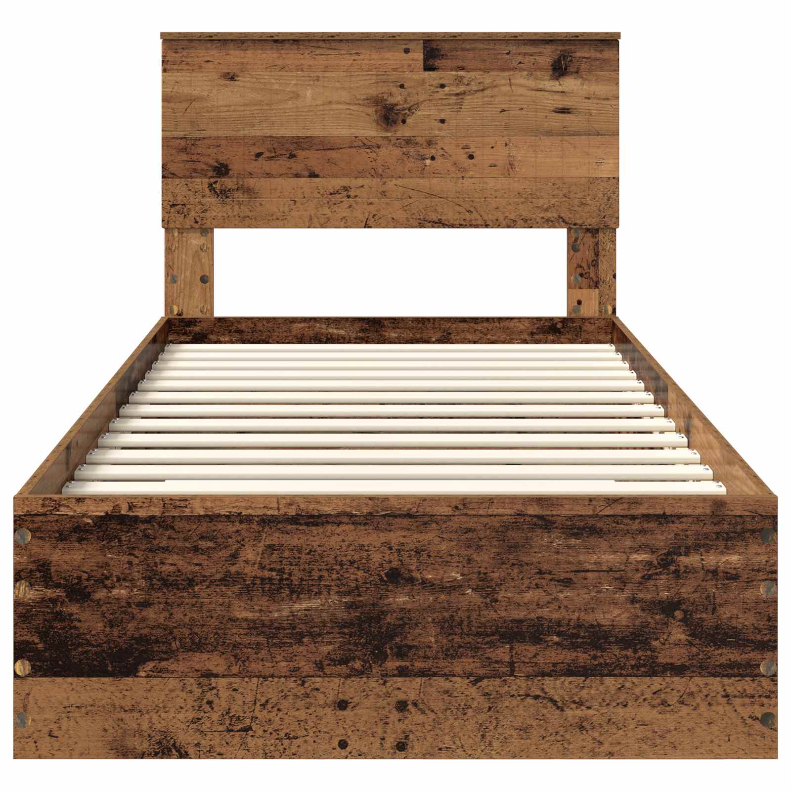 Cadre de lit Bois ancien 90 x 190 cm Bois d'ingénierie - XIOS