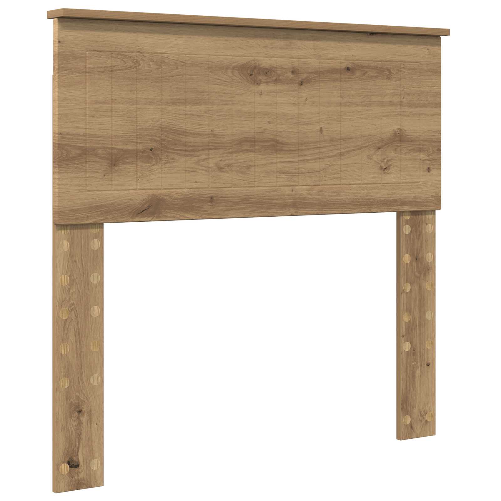 Cadre de lit Chêne artisanal 90 x 190 cm Bois d'ingénierie - XIOS